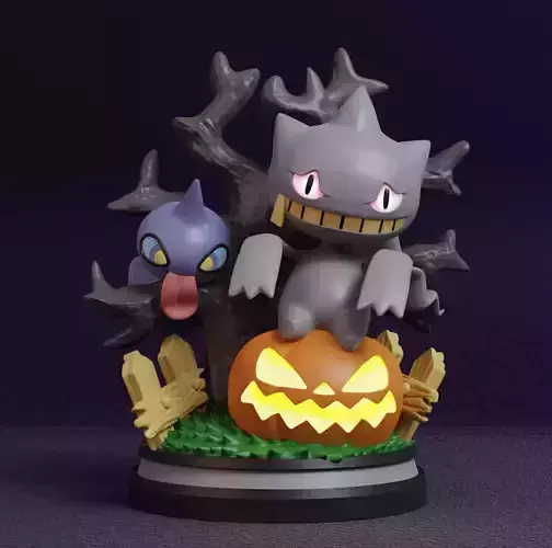 Pokemon - Banette Halloween Figure