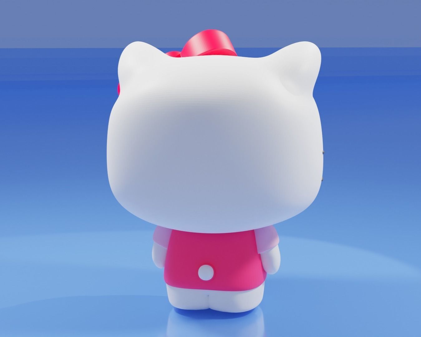 Hello Kitty Funko Pop 3D print model_10