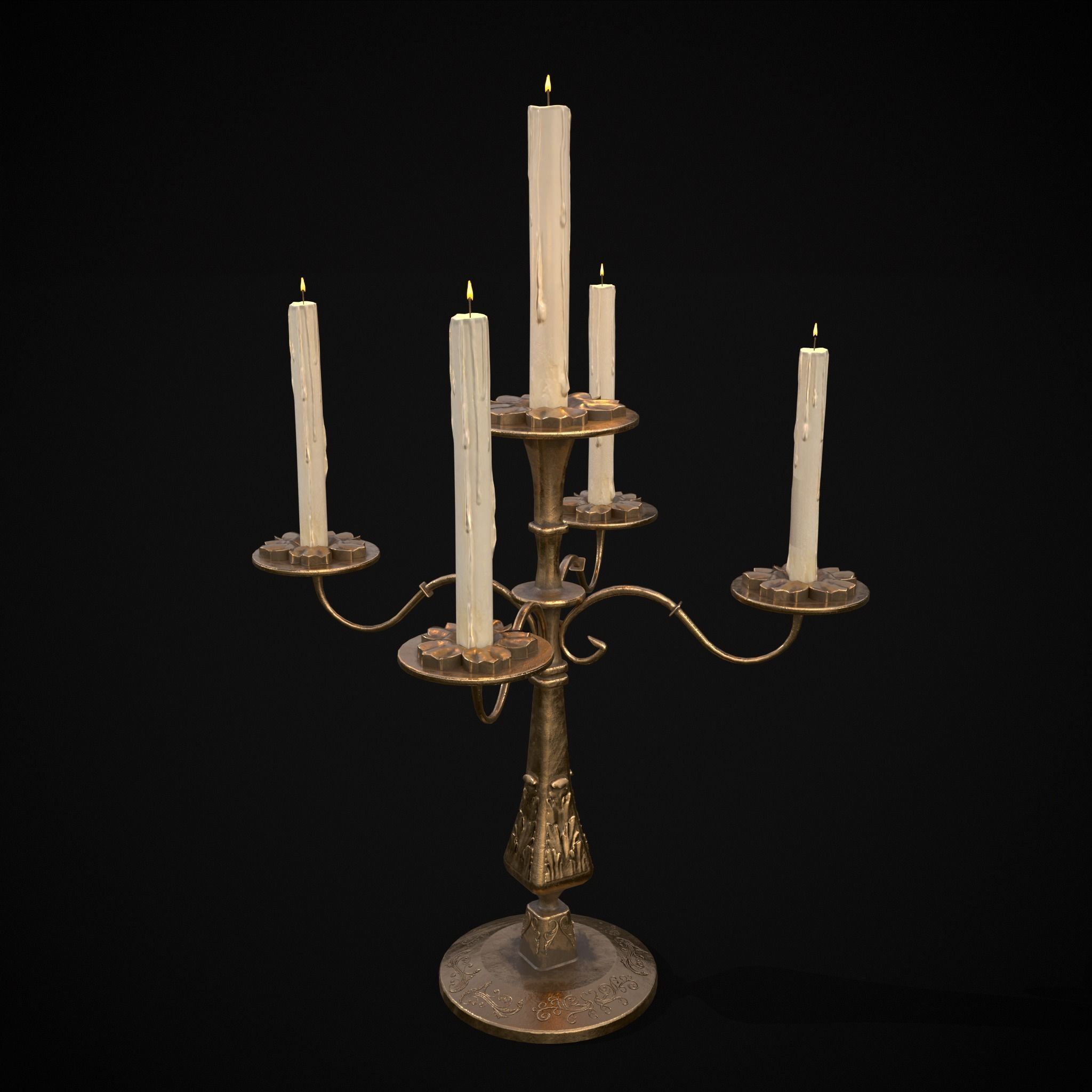 100 High Quality Medieval Props Two 3D Model Collection_37