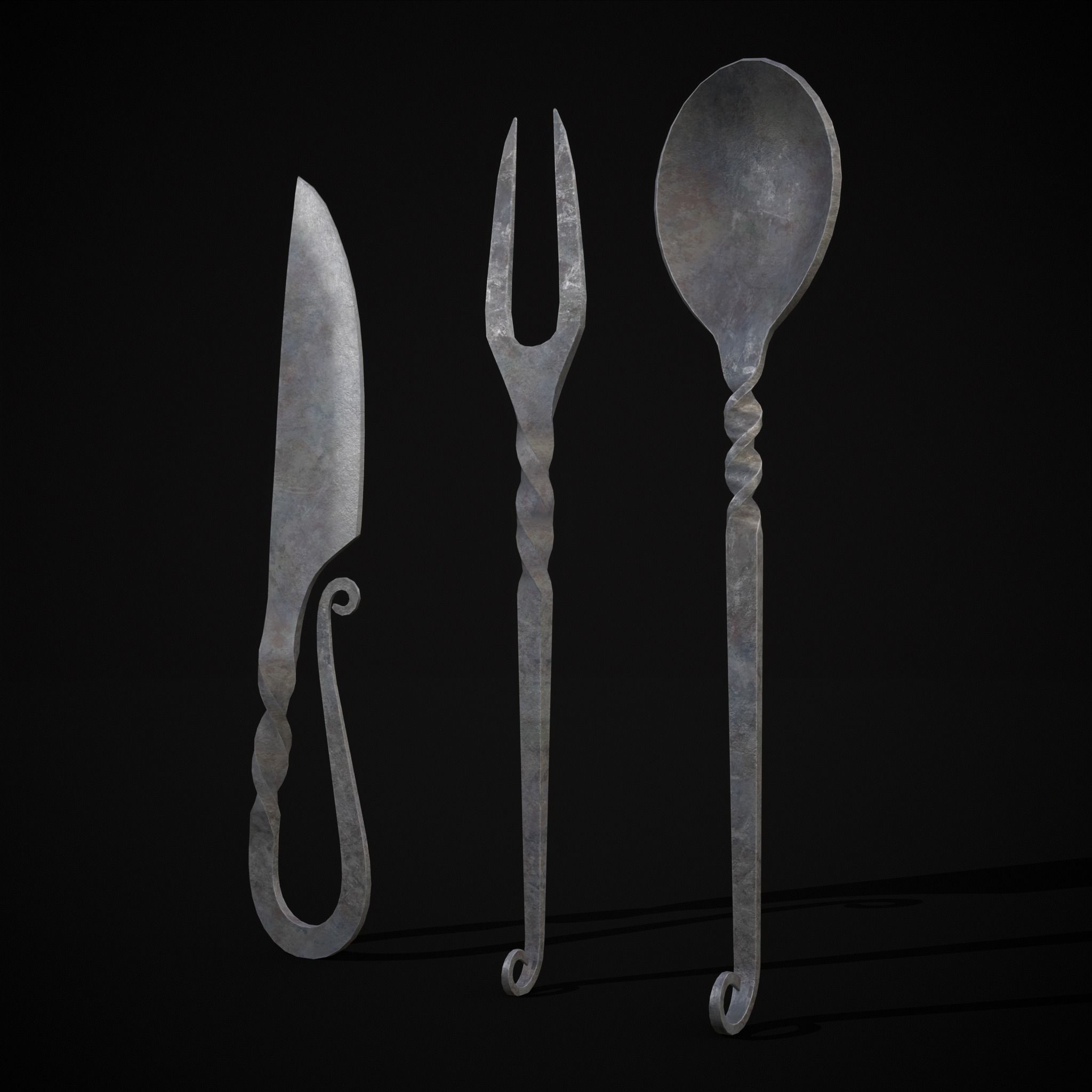 100 High Quality Medieval Props Two 3D Model Collection_27