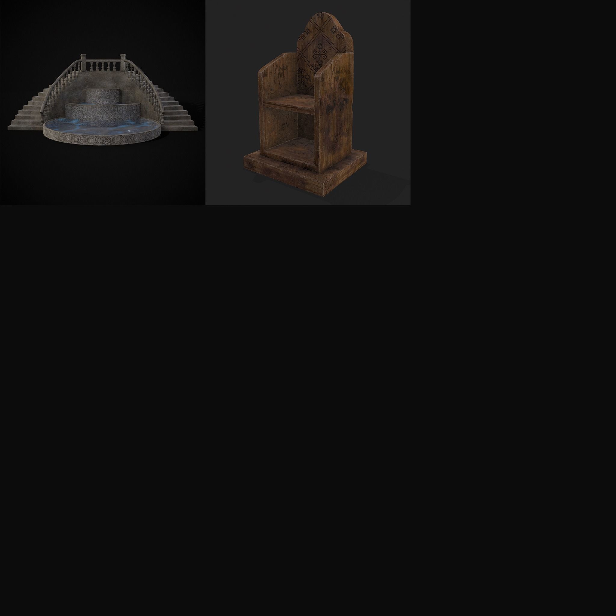 100 High Quality Medieval Props Two 3D Model Collection_13