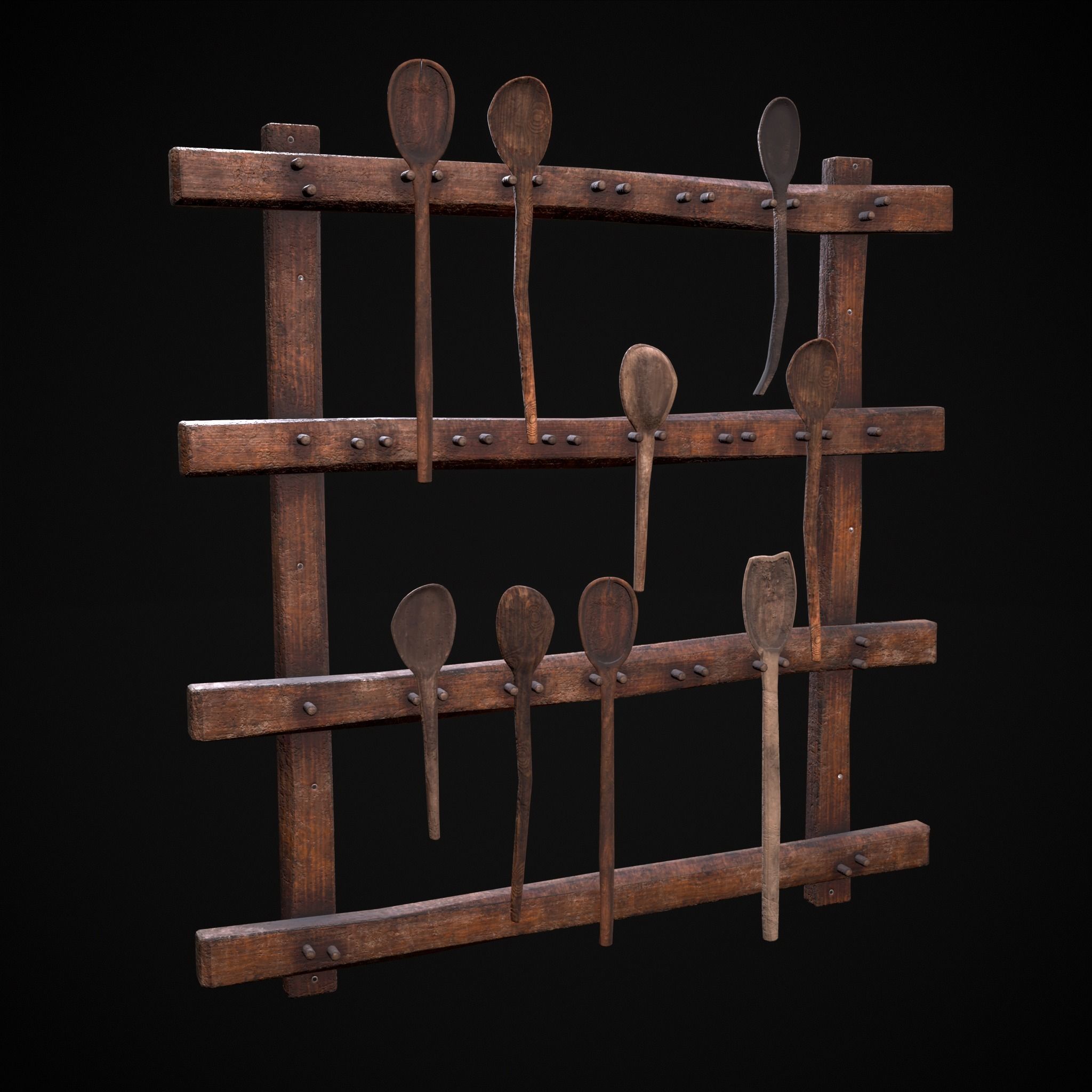 100 High Quality Medieval Props Two 3D Model Collection_84