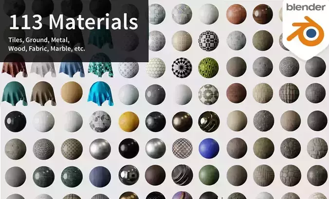 General Blender Material Pack