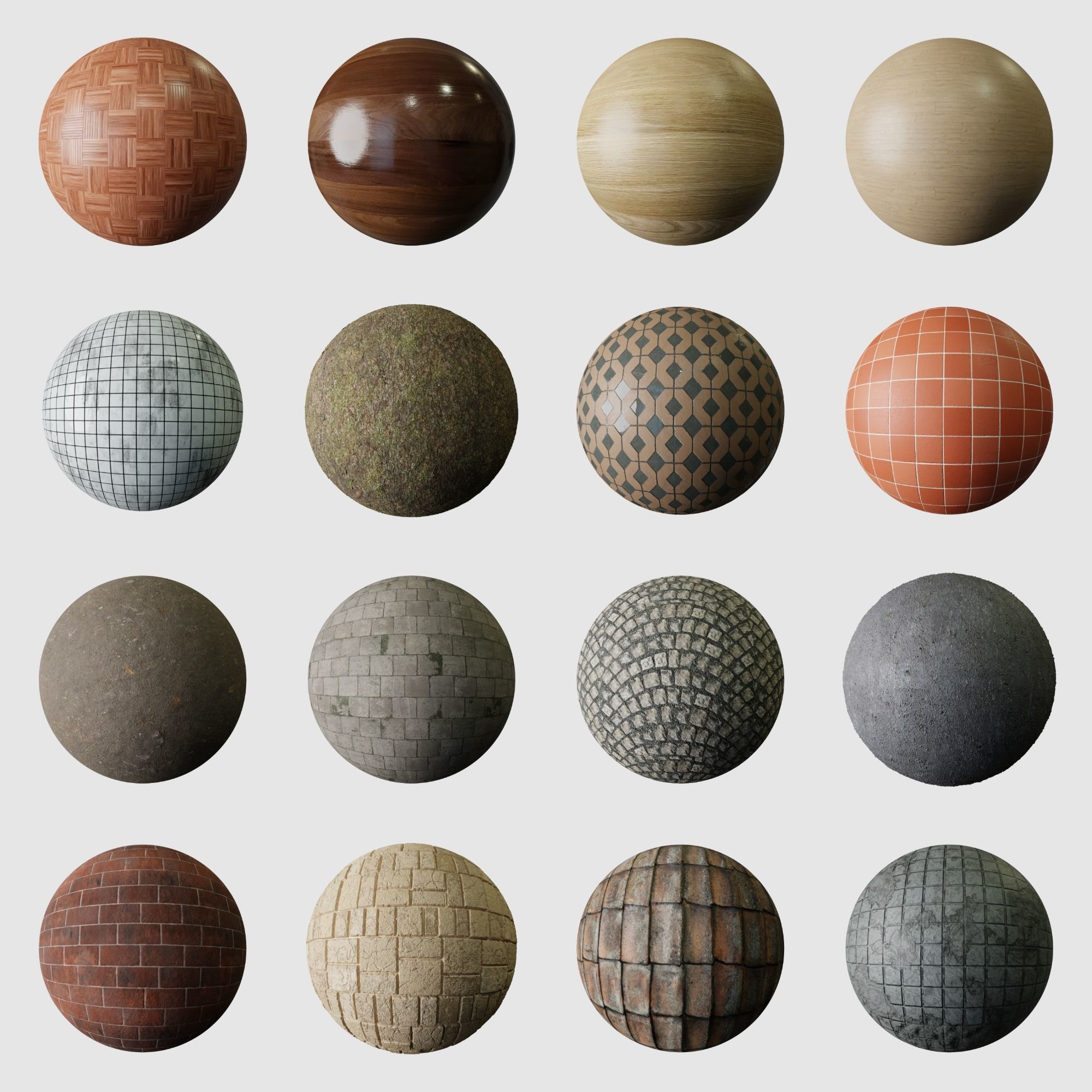 General Blender Material Pack 3D model CGTrader