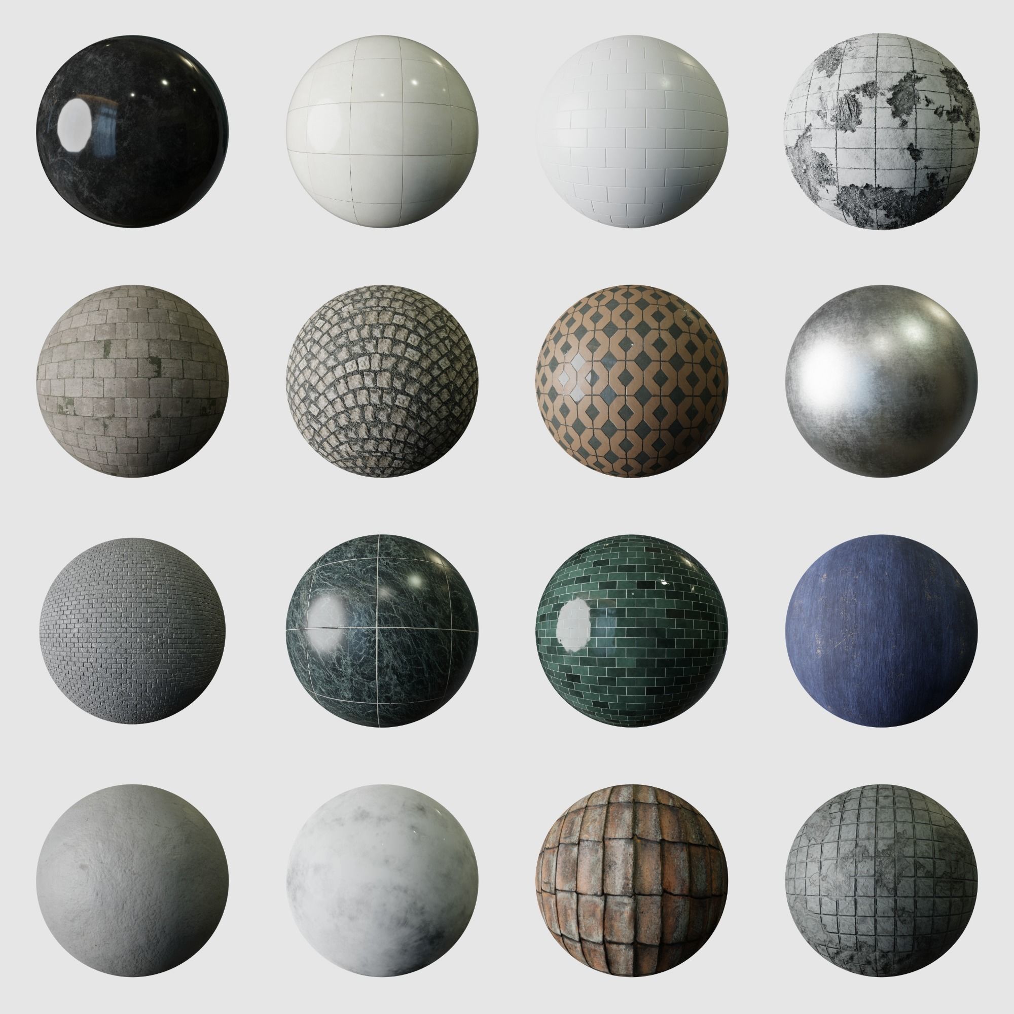 General Blender Material Pack 3D model CGTrader