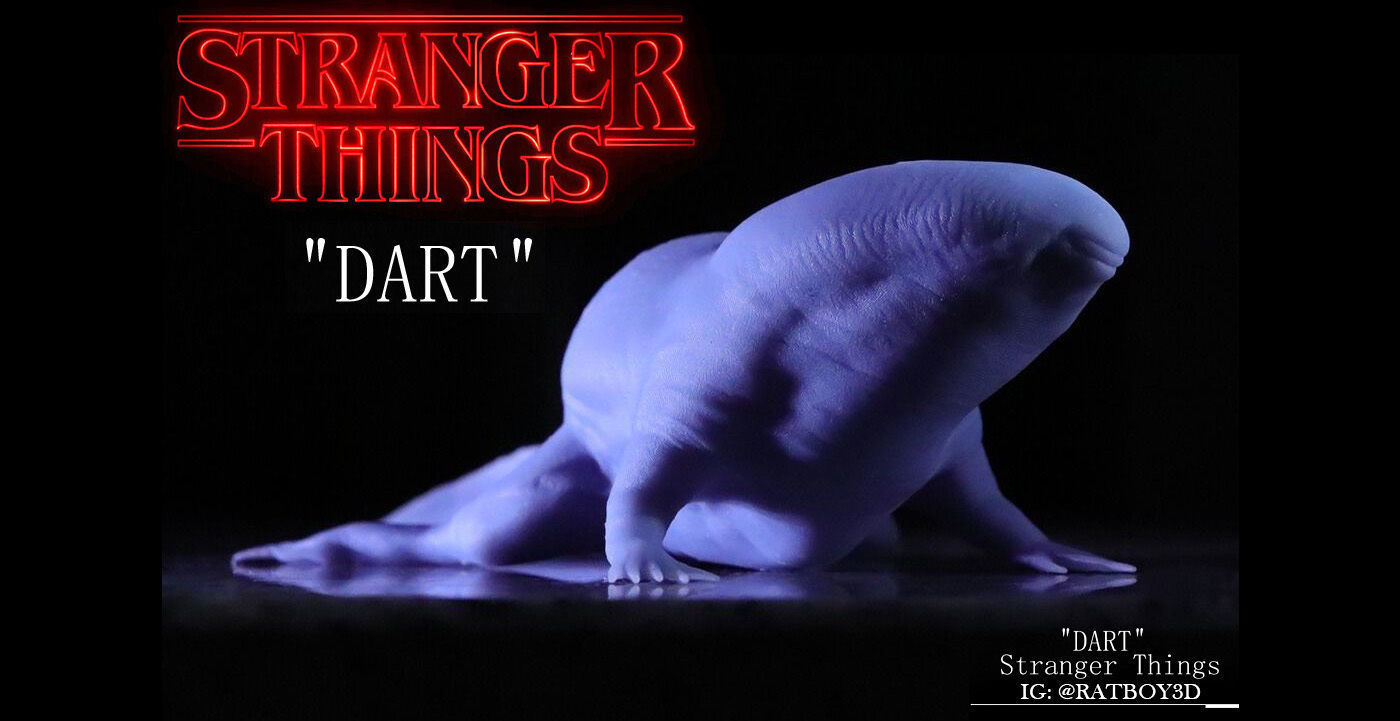 3D PRINTABLE DART STRANGER THINGS - POSED BUNDLE 3D print model_7