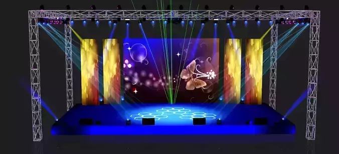 Stage party concert fashion catwalk T station  36