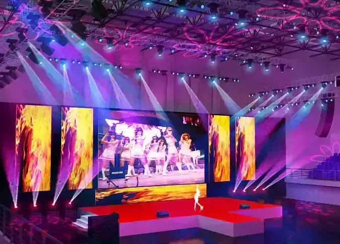 Stage party concert fashion catwalk T station  40