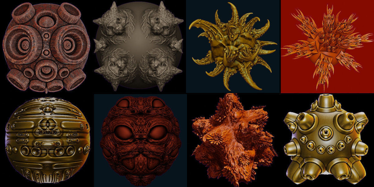 Vdm Organic and Hard Surface Variety Set Texture_3