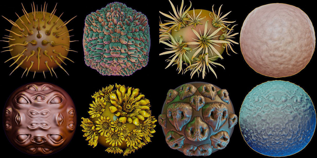 Vdm Organic and Hard Surface Variety Set Texture_2