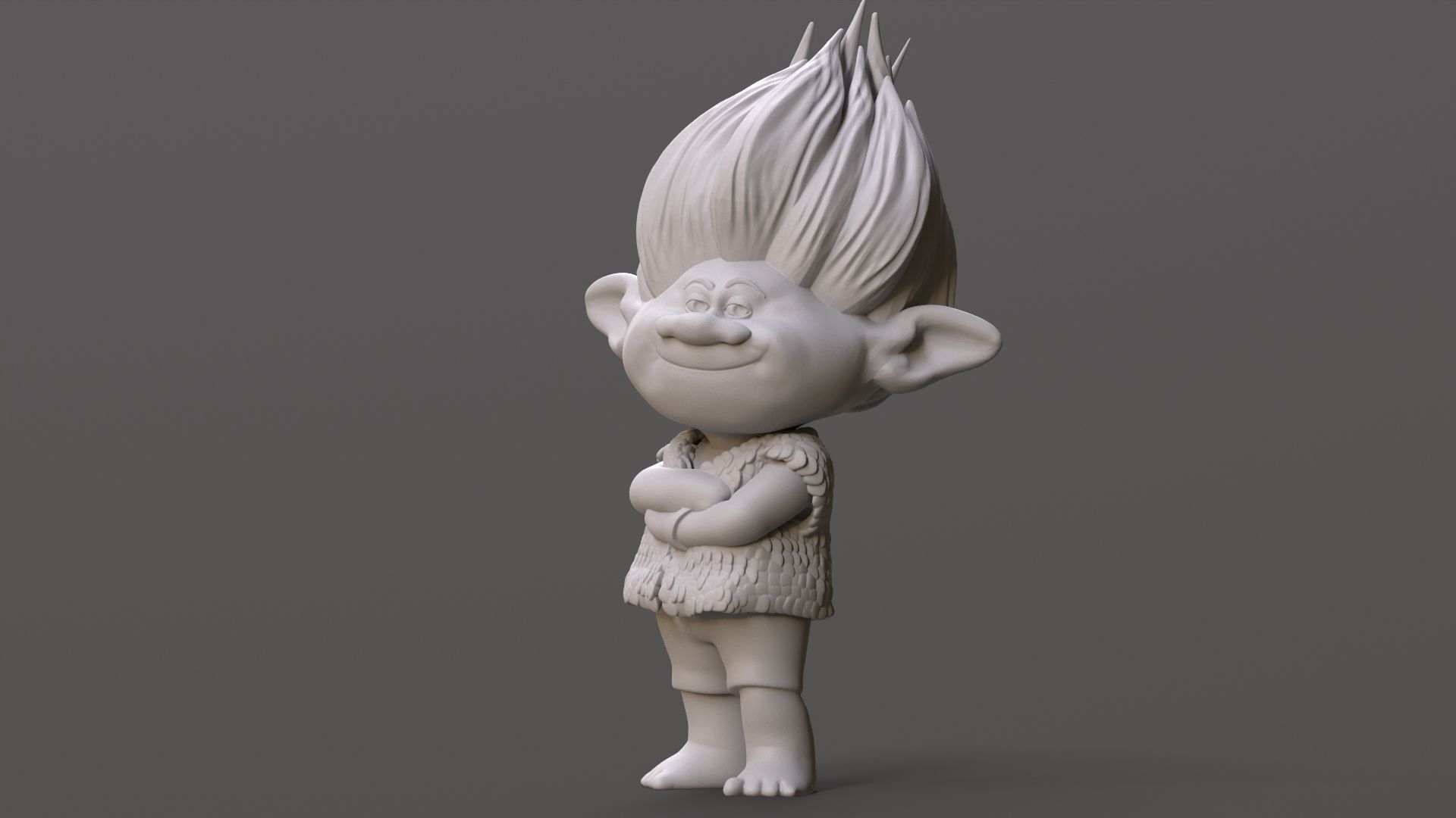 Branch Printable fan art from Trolls 3D print model_1