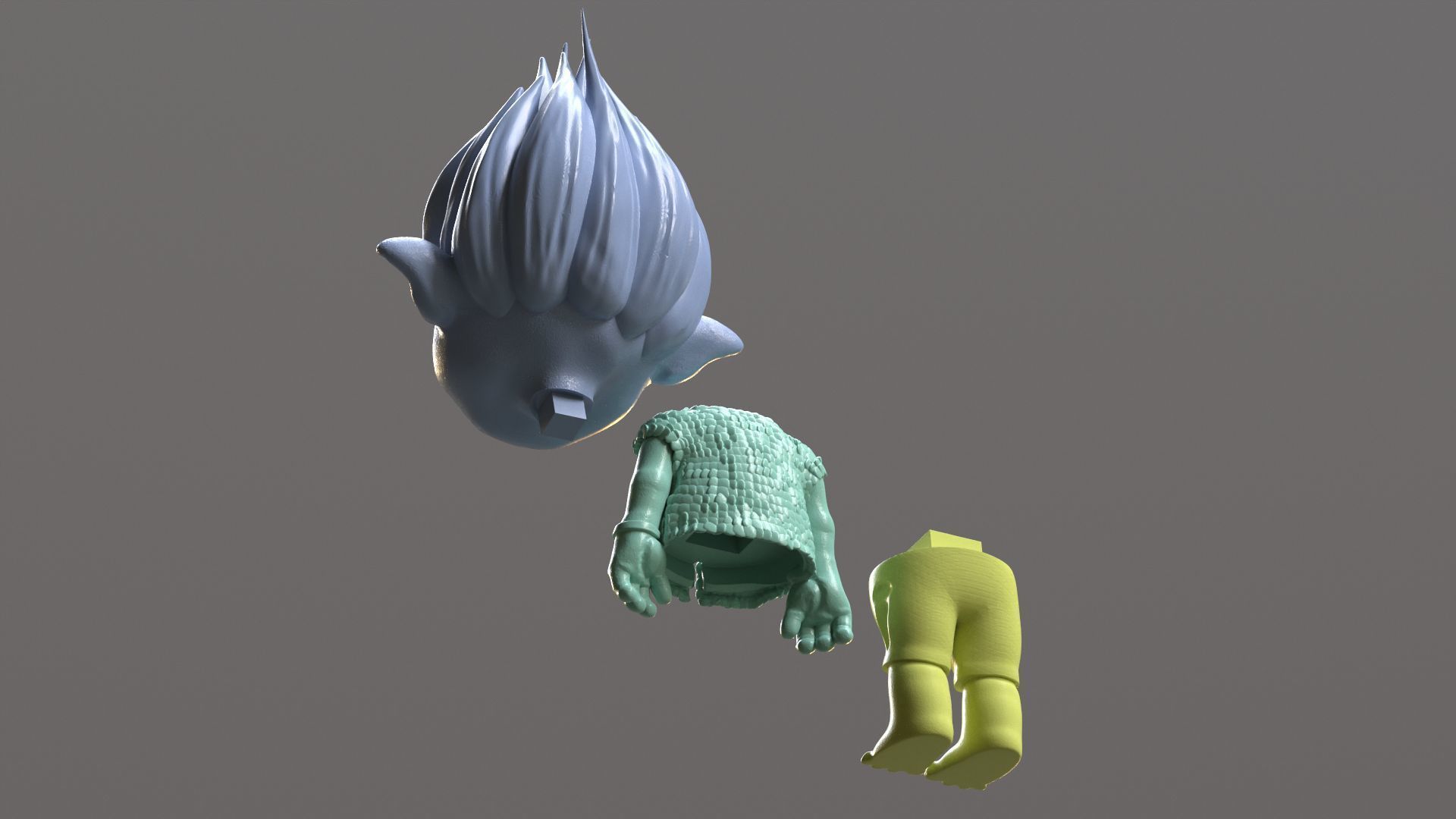 Branch Printable fan art from Trolls 3D print model_17