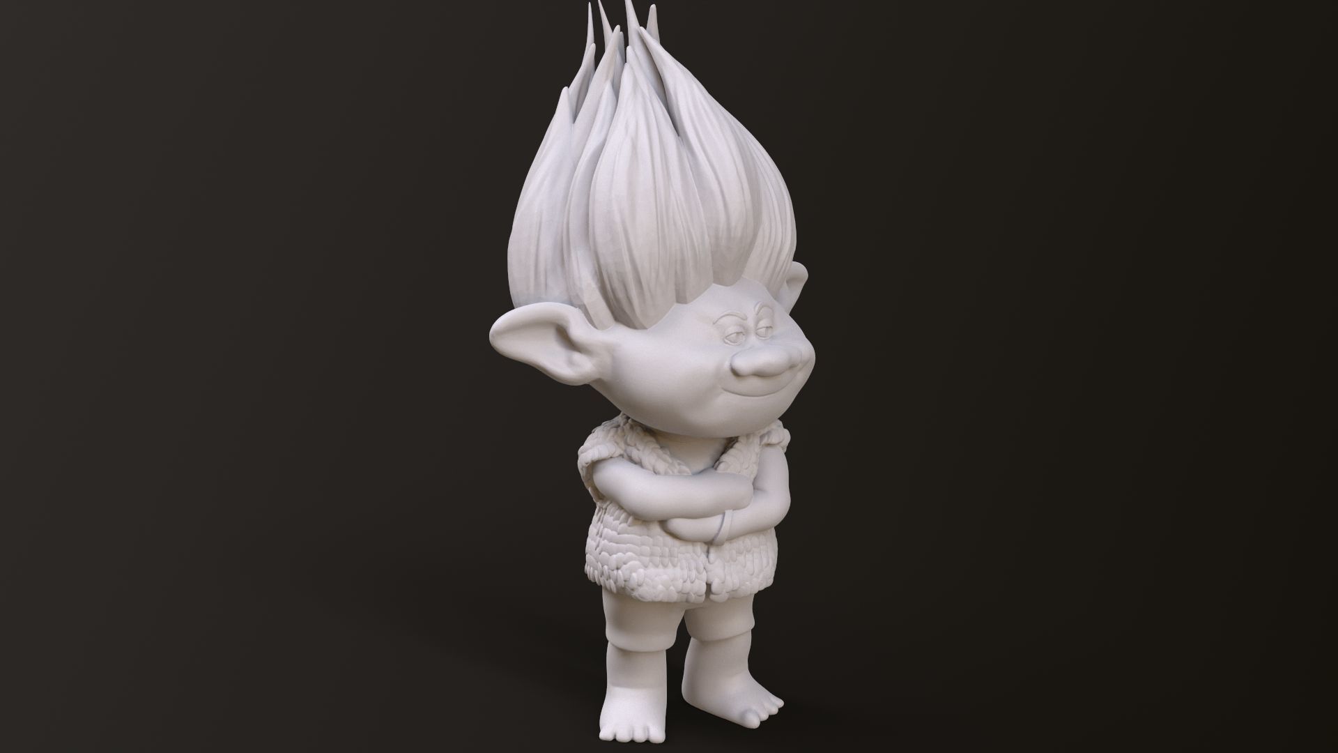 Branch Printable fan art from Trolls 3D print model_3