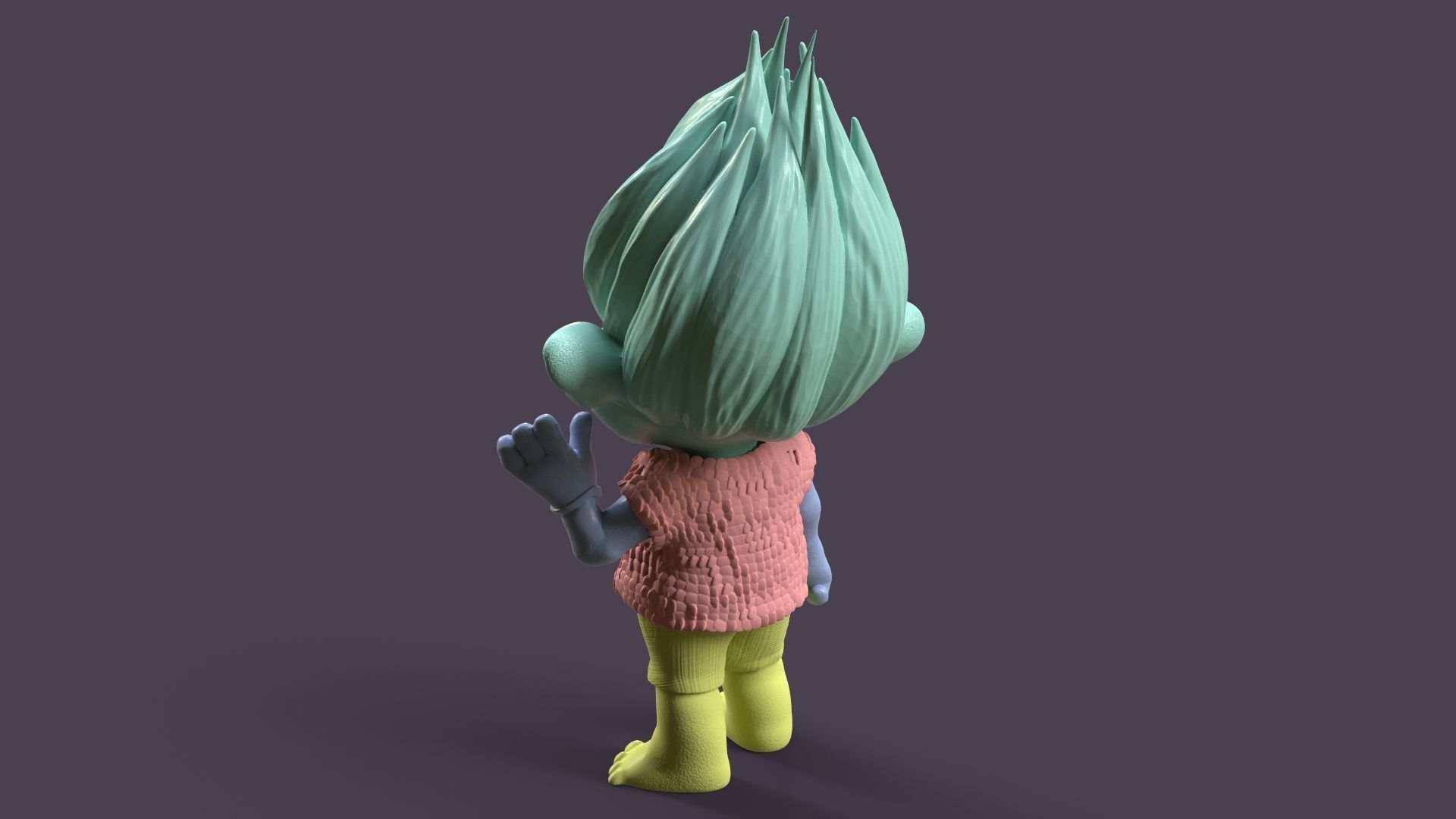 Branch Printable fan art from Trolls 3D print model_11