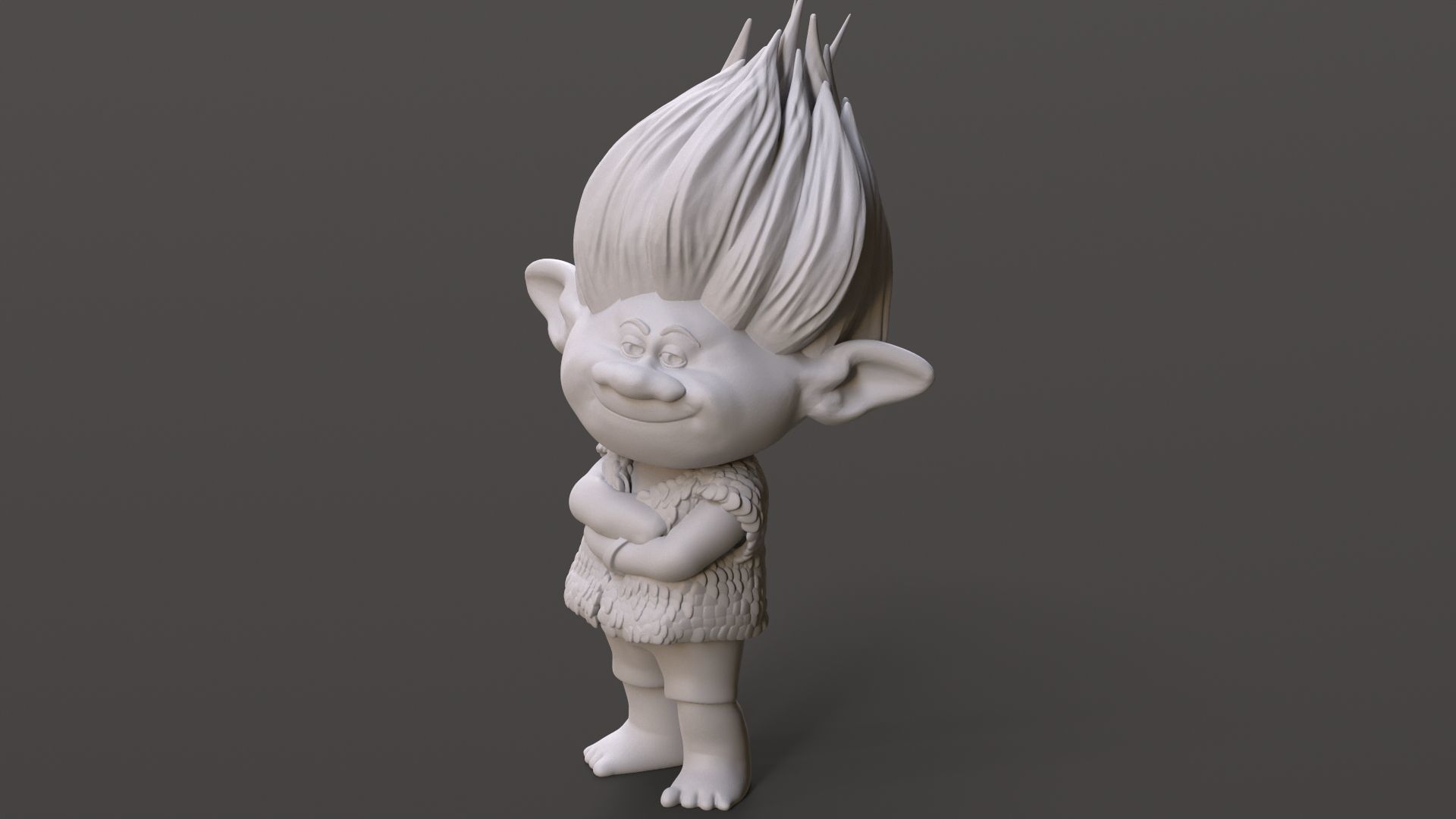 Branch Printable fan art from Trolls 3D print model_2
