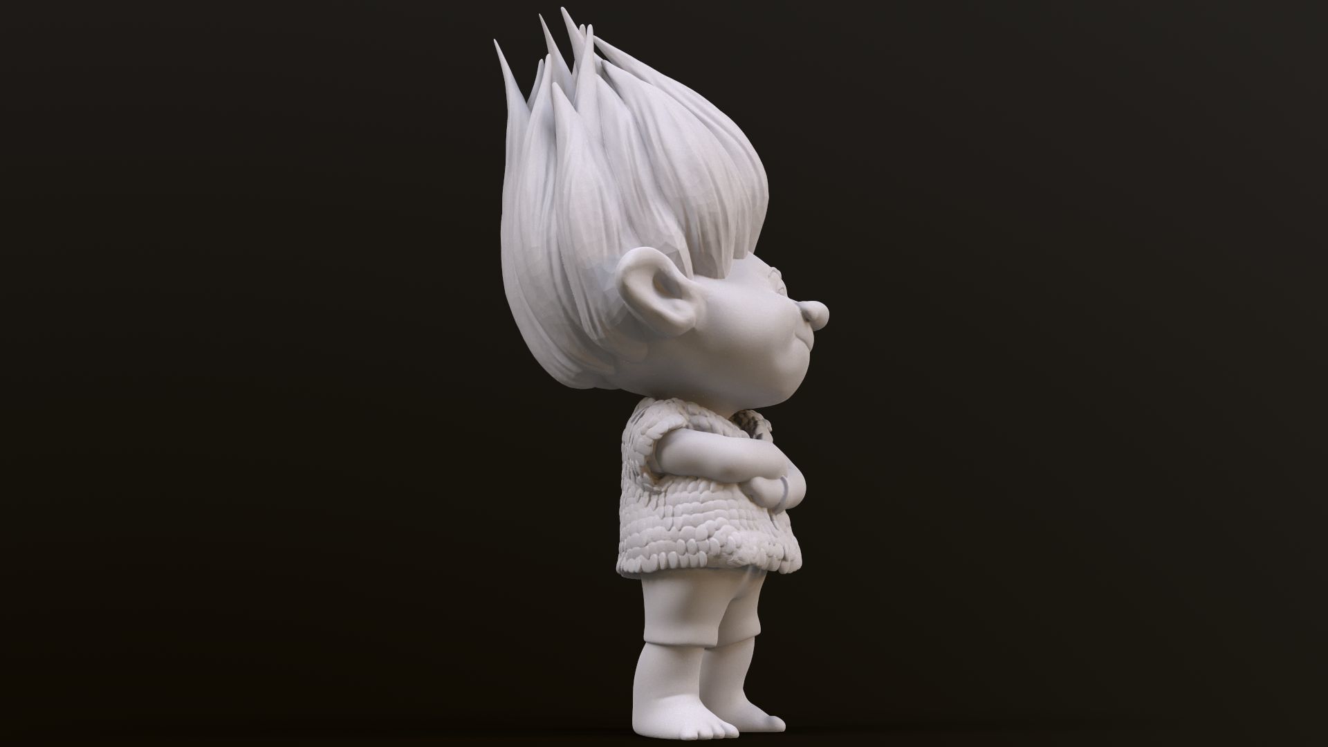 Branch Printable fan art from Trolls 3D print model_5