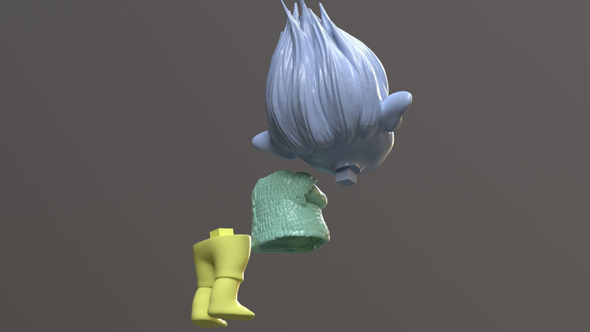 Branch Printable fan art from Trolls 3D print model_7