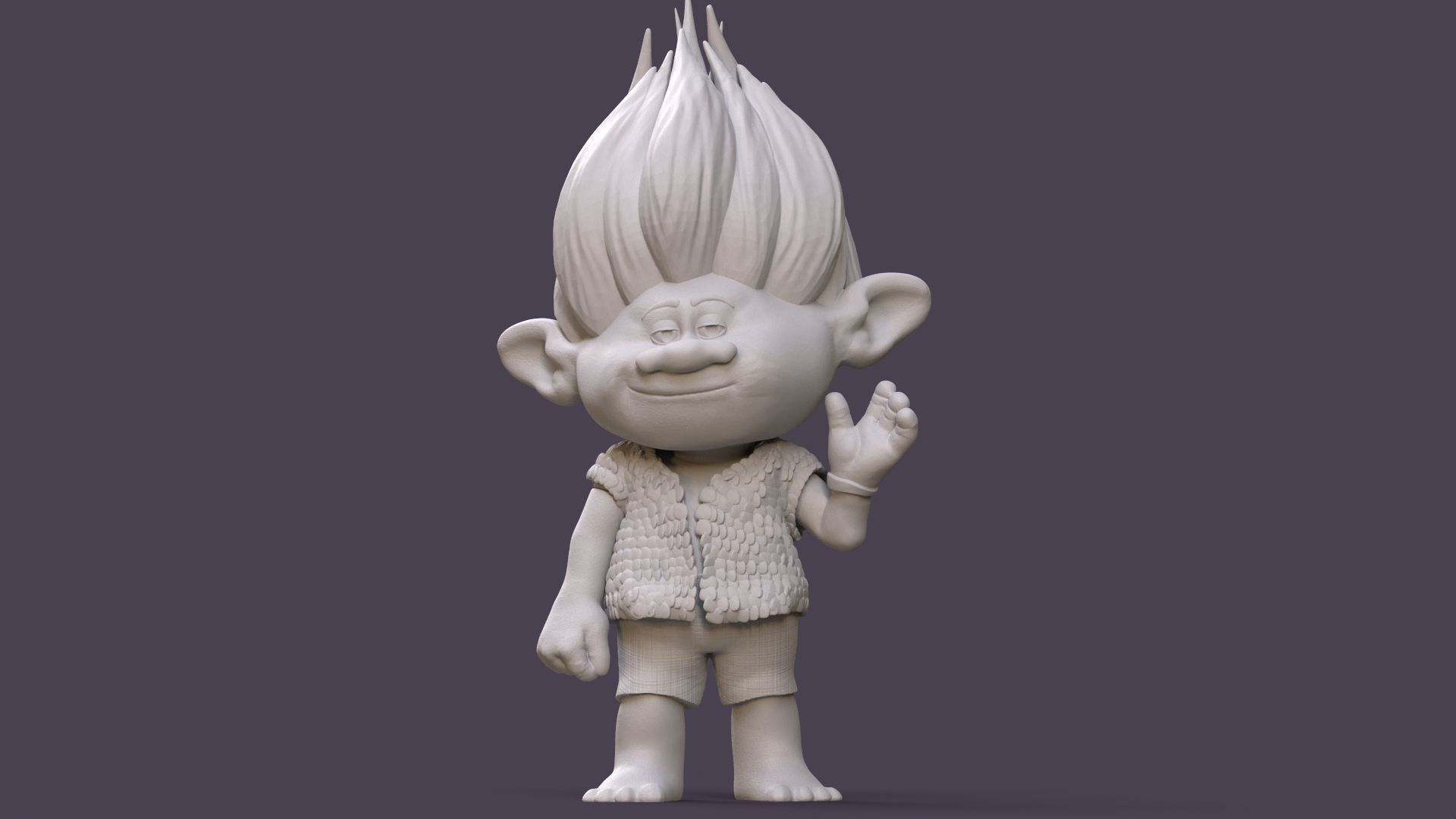 Branch Printable fan art from Trolls 3D print model_14
