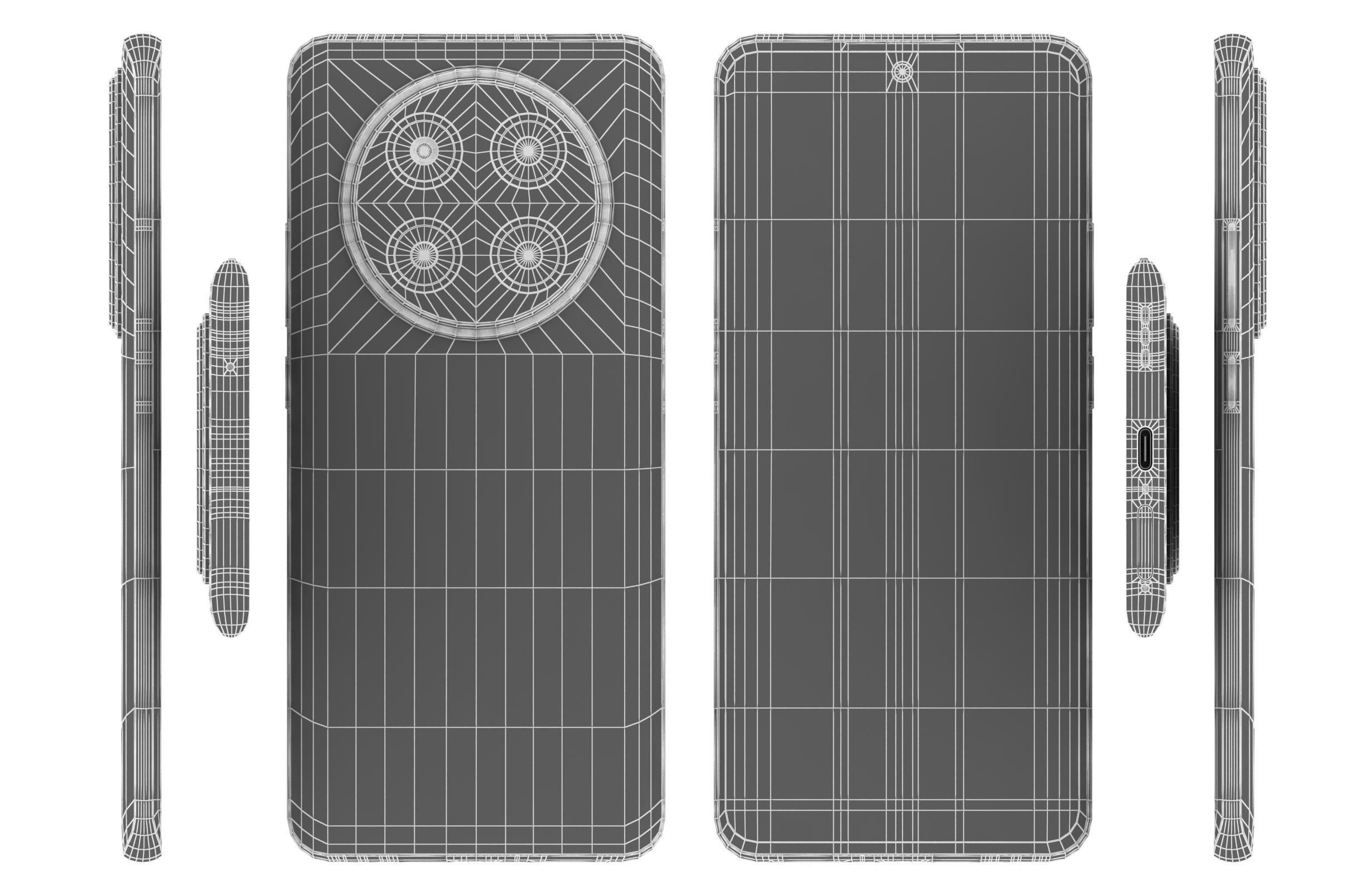 OPPO A2 Pro All Colors 3D model_37