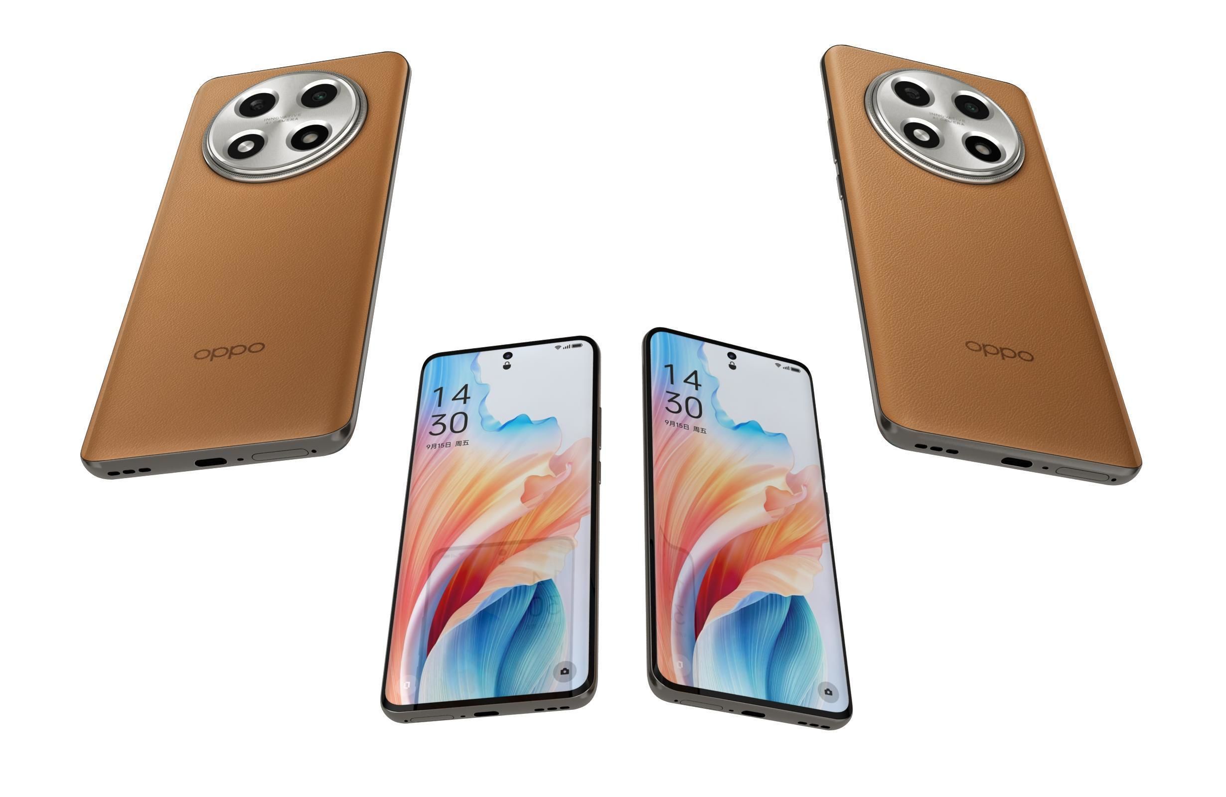OPPO A2 Pro All Colors 3D model_18