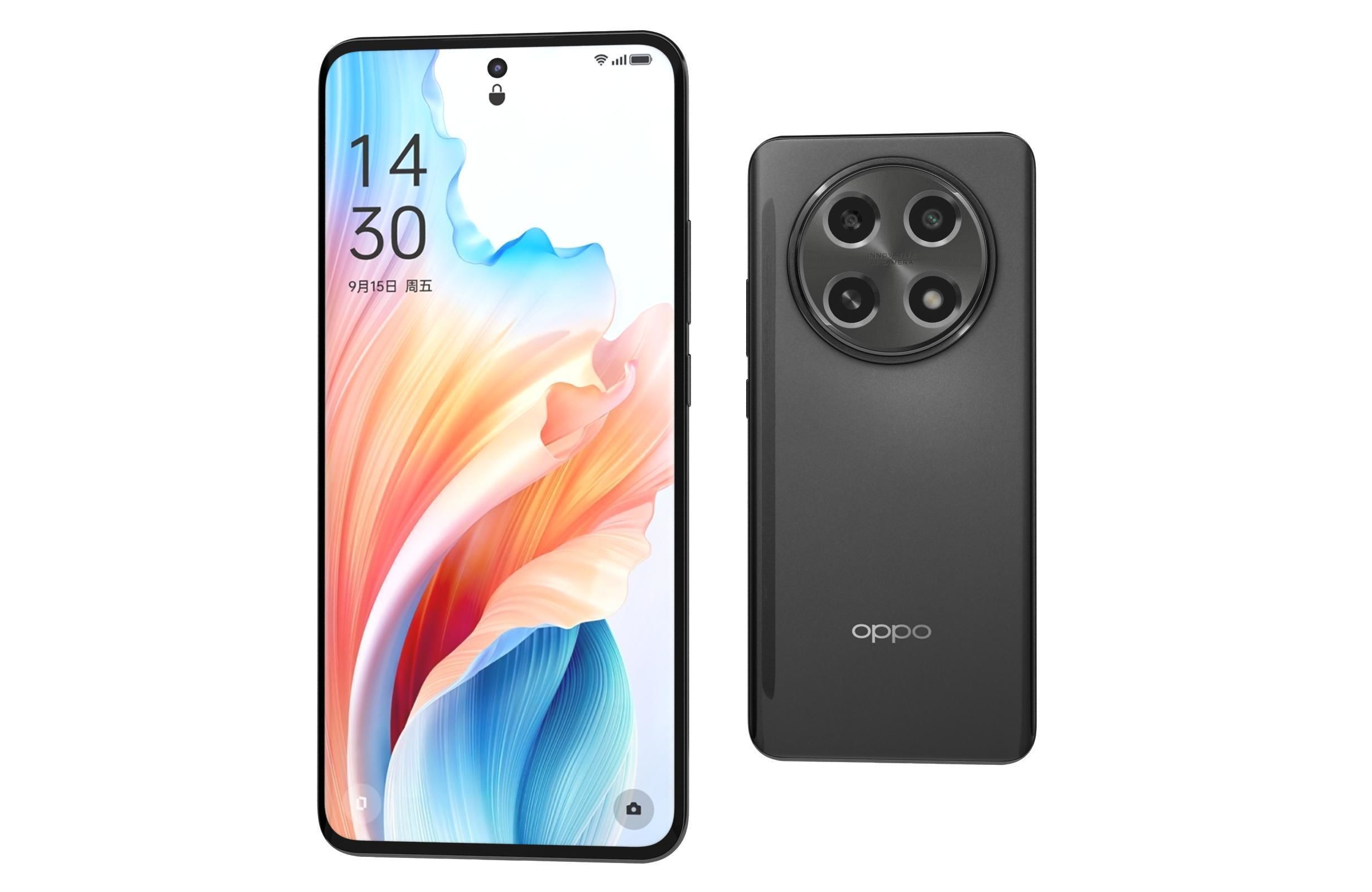 OPPO A2 Pro All Colors 3D model_6