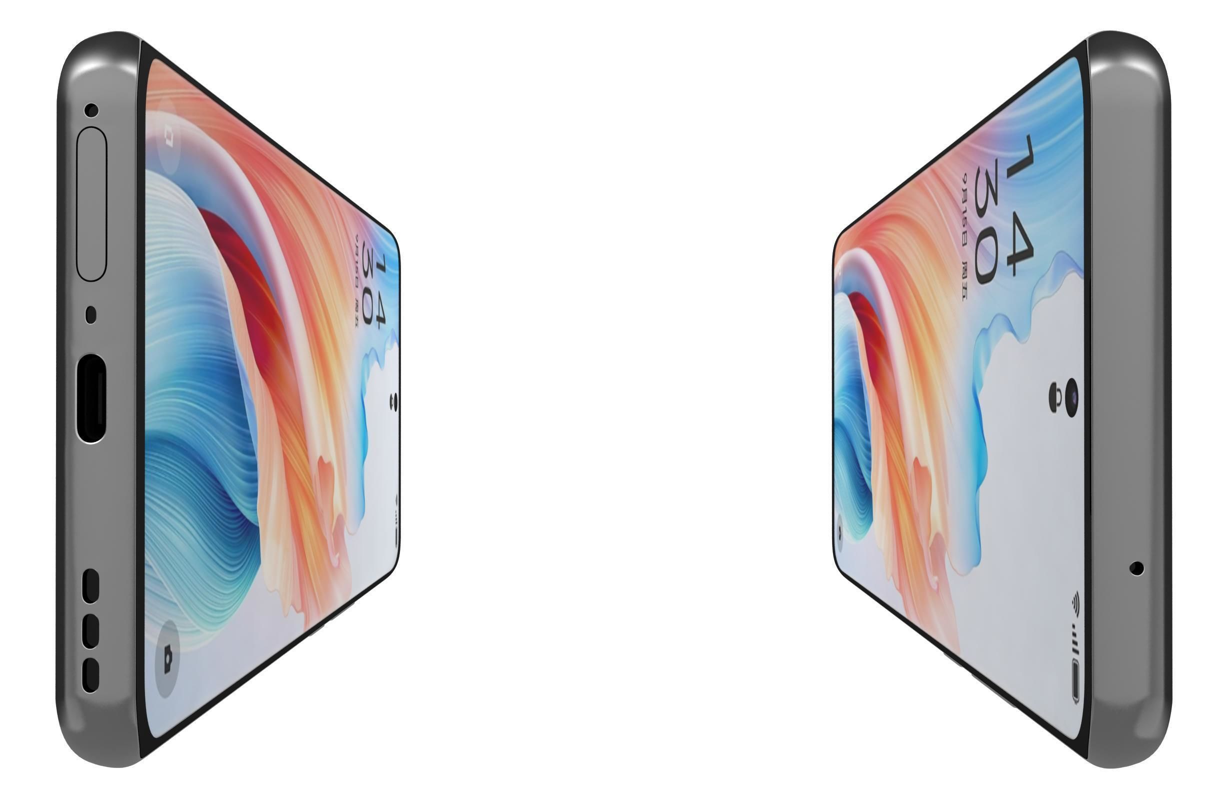 OPPO A2 Pro All Colors 3D model_33