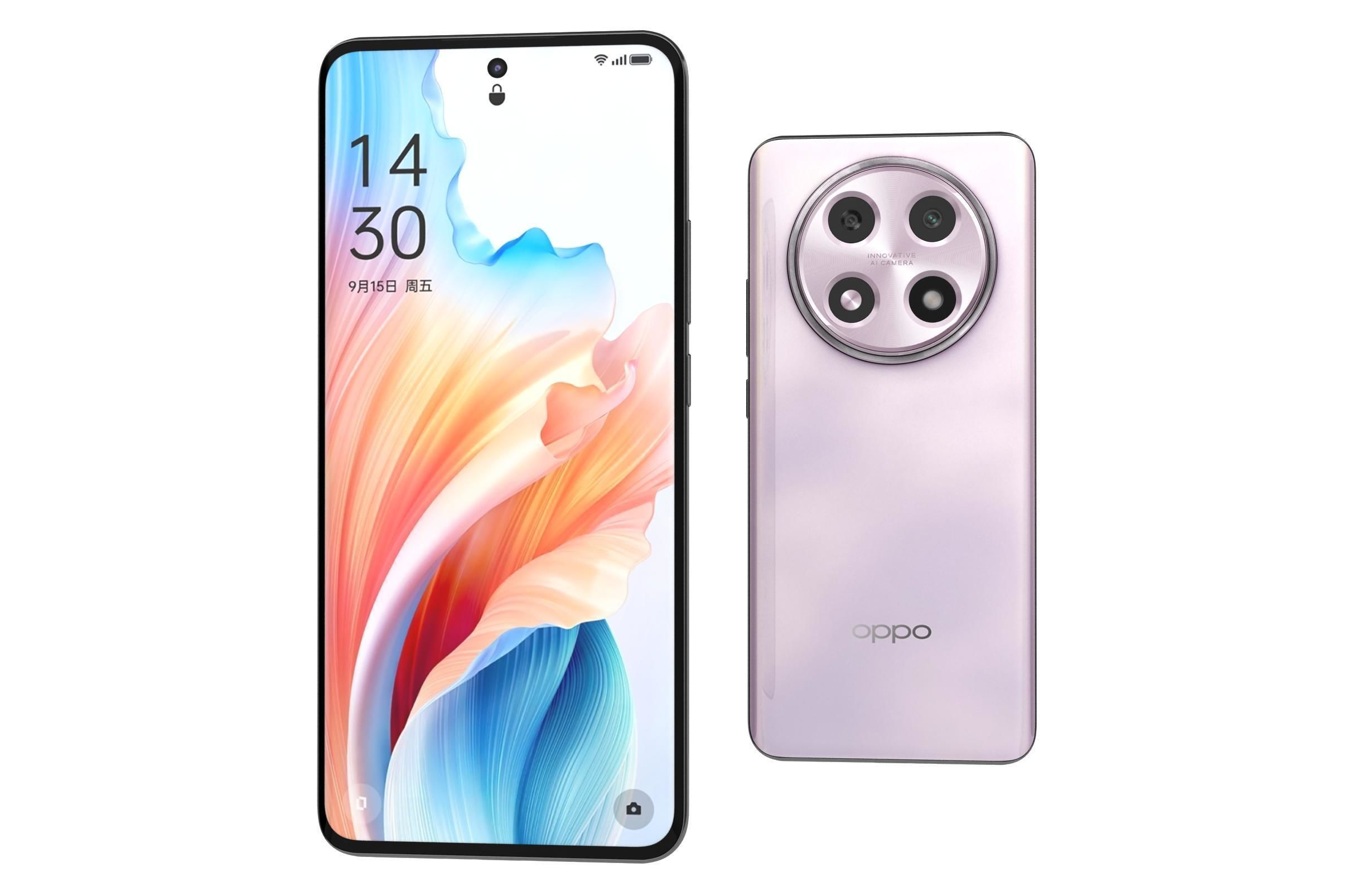 OPPO A2 Pro All Colors 3D model_31