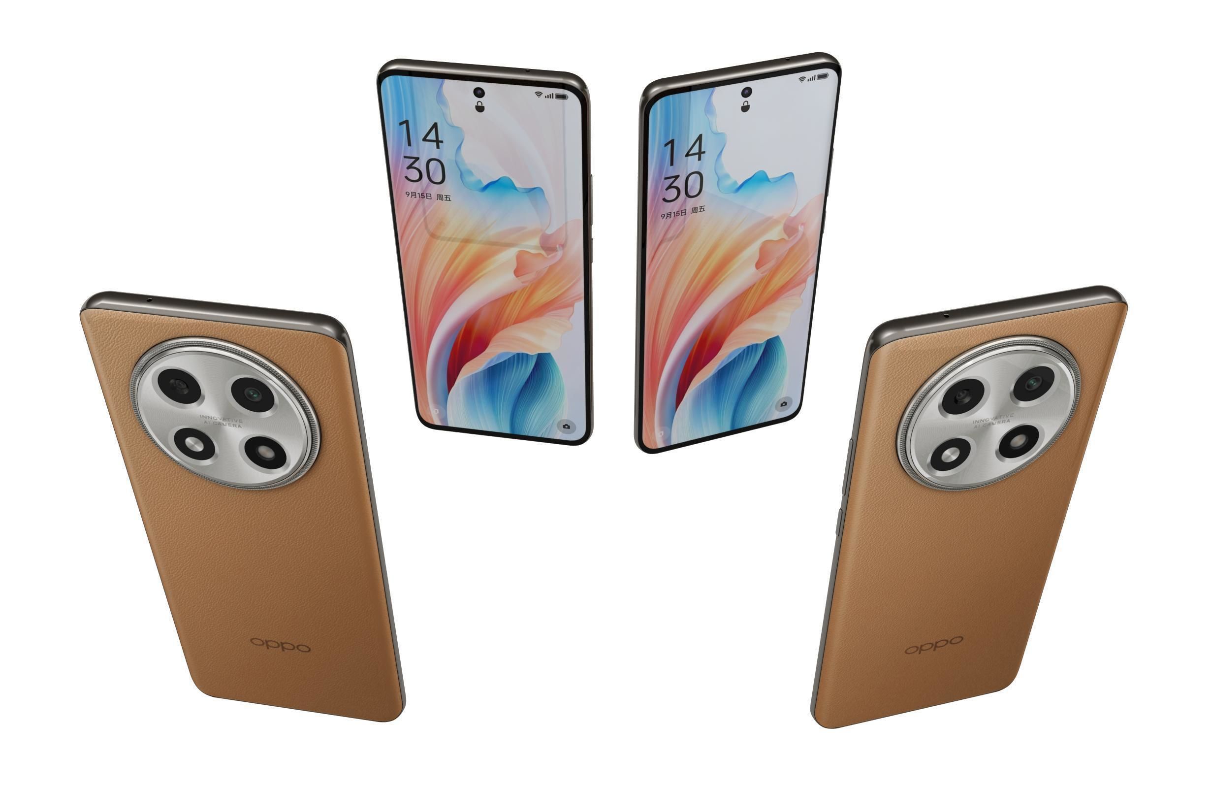 OPPO A2 Pro All Colors 3D model_17