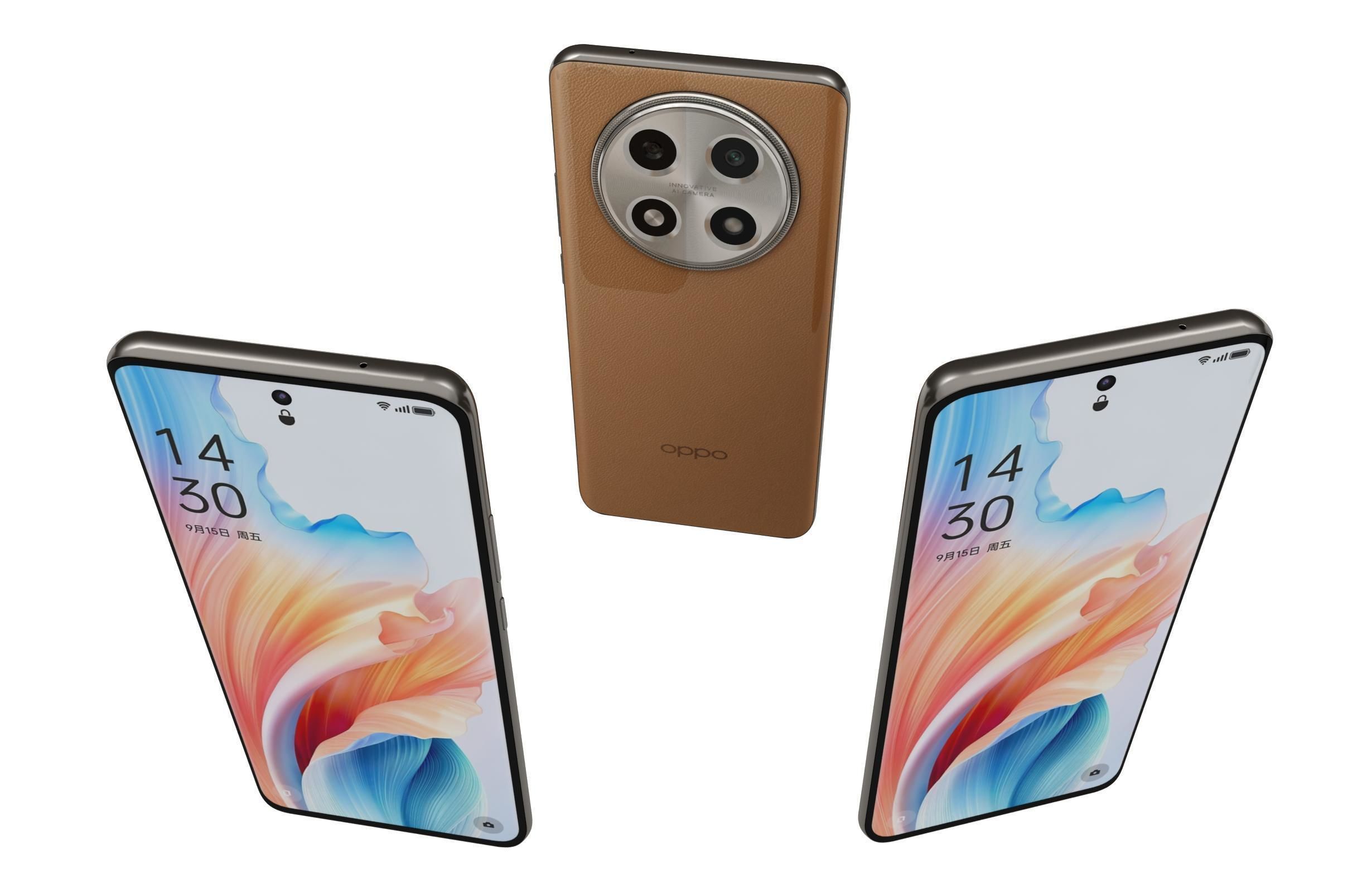 OPPO A2 Pro All Colors 3D model_14