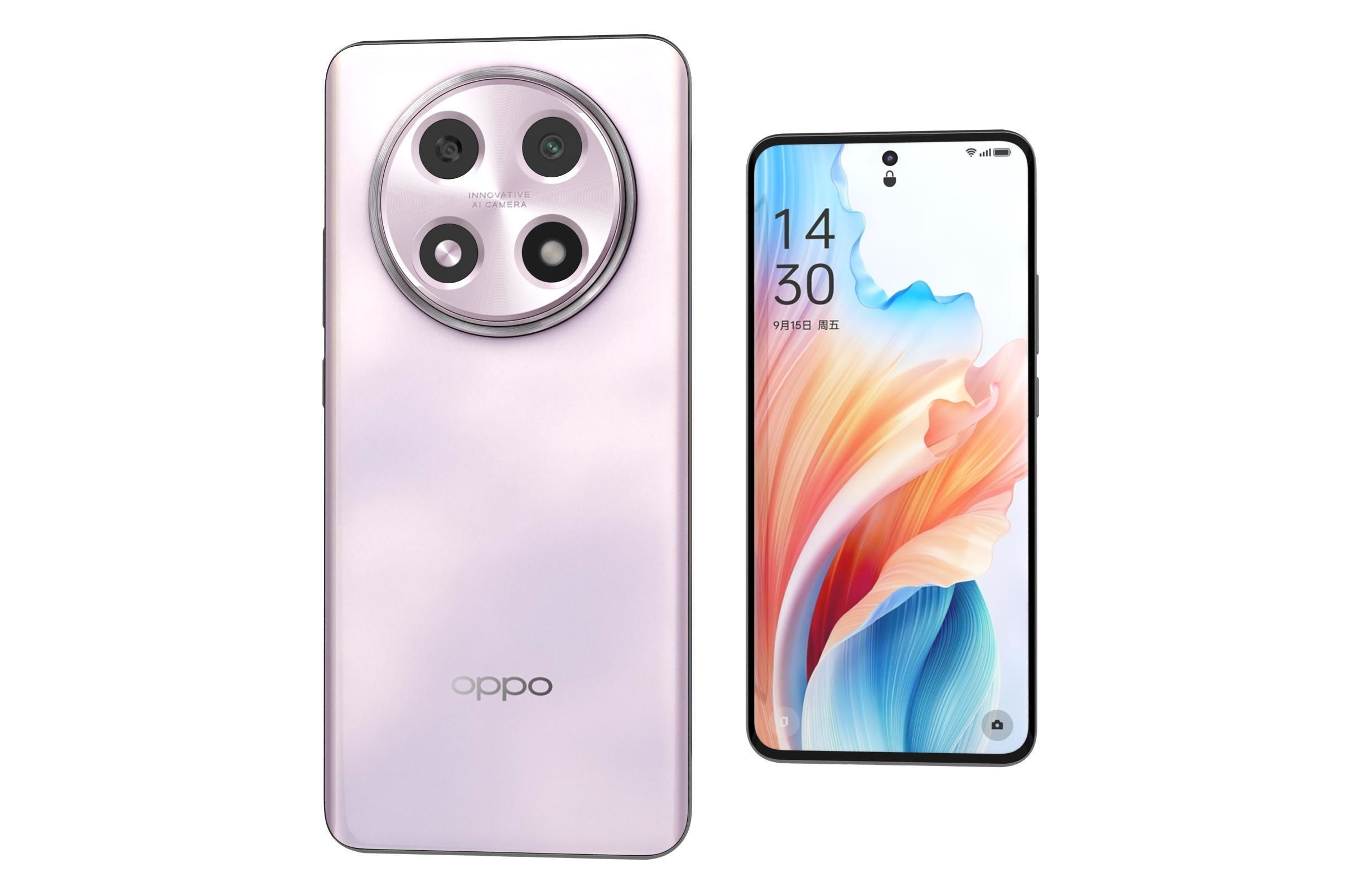 OPPO A2 Pro All Colors 3D model_32