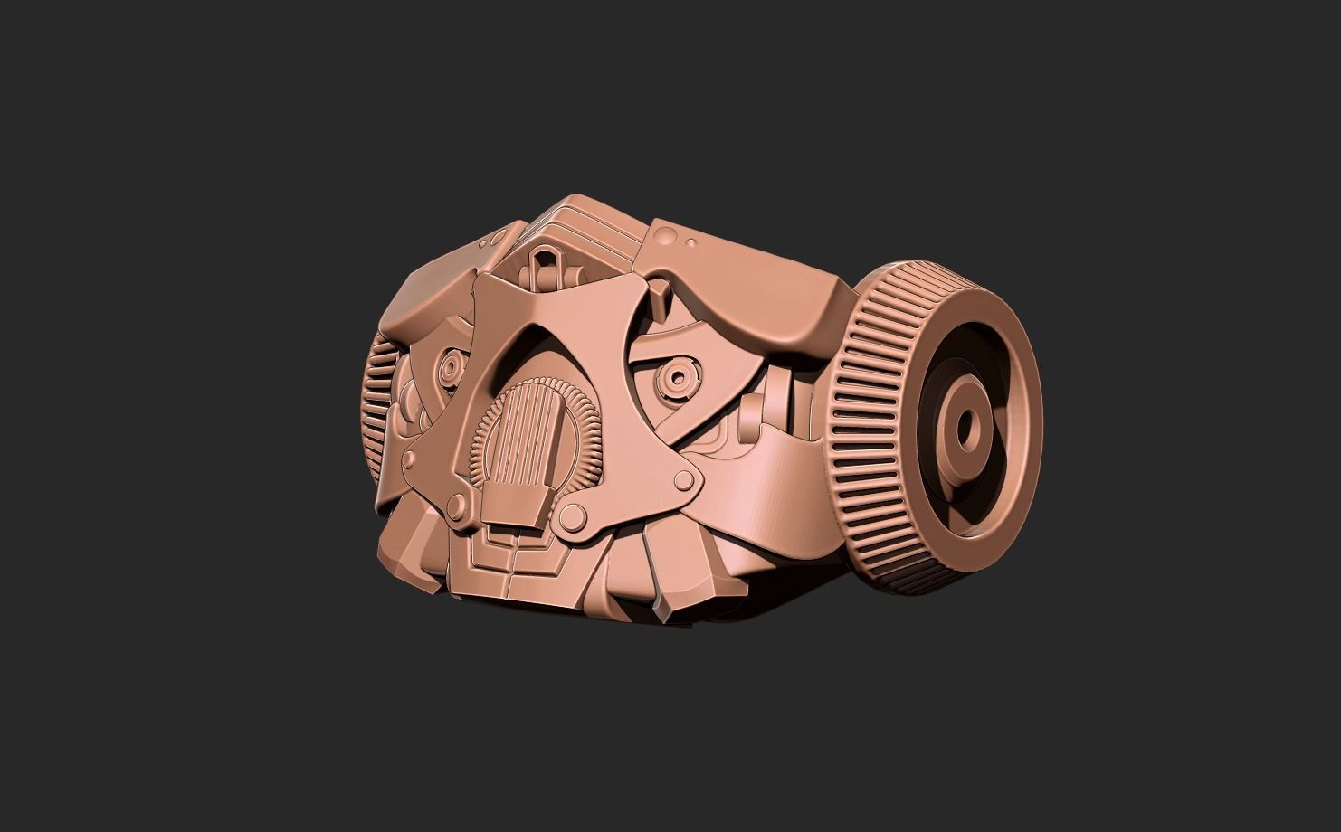 Bumblebee Mask 3D print model_3