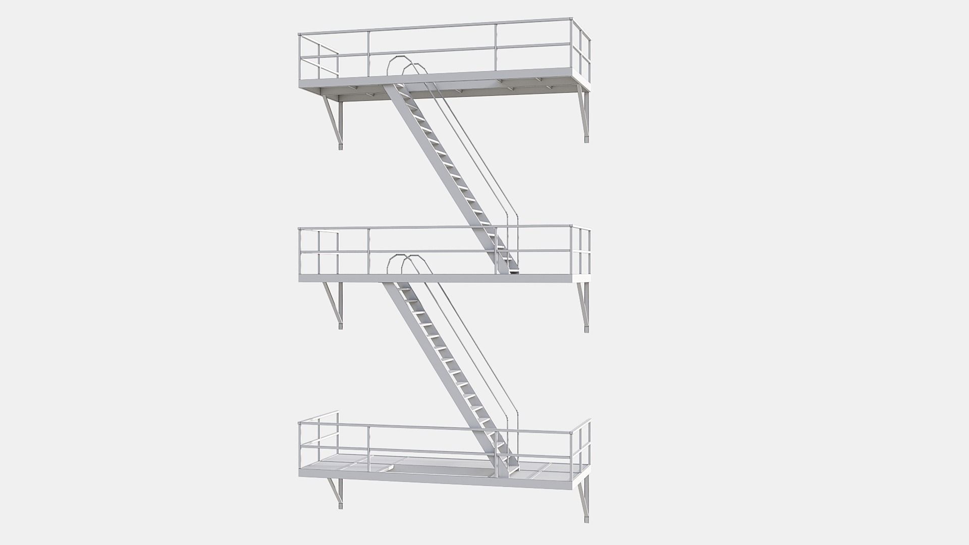 city collection Lowpoly Low-poly 3D model_30