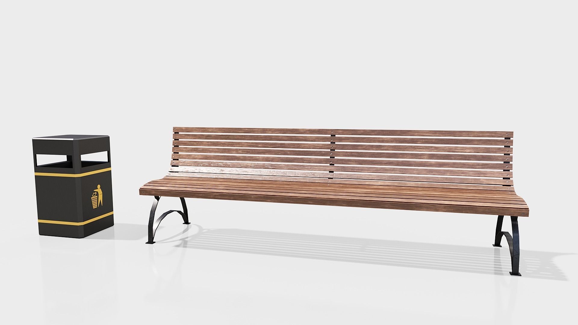 city collection Lowpoly Low-poly 3D model_13