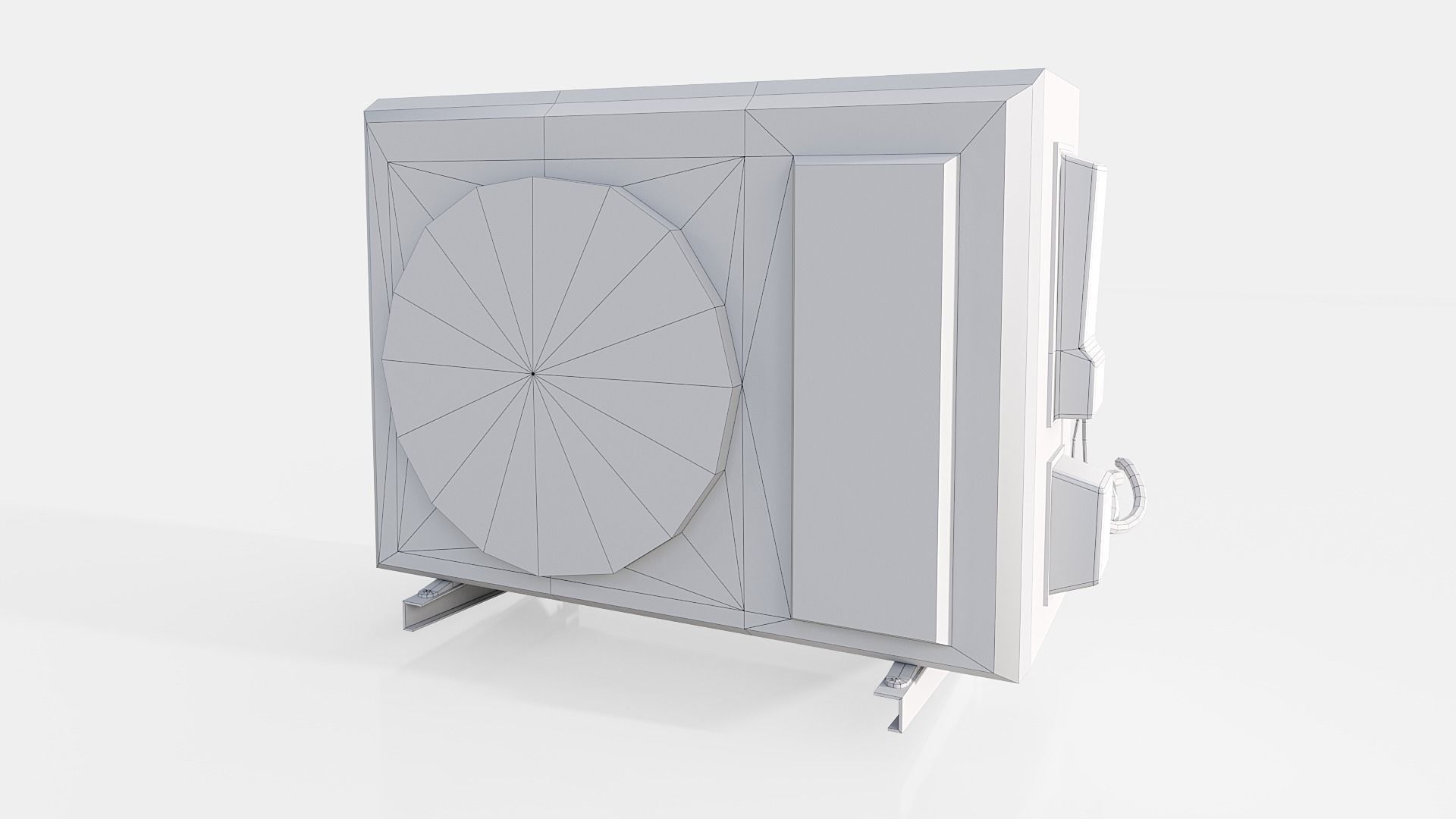 city collection Lowpoly Low-poly 3D model_28