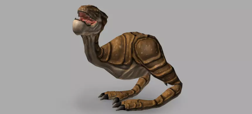 MEGALONOPS GAME READY ANIMATED MODEL Low-poly 3D model_0