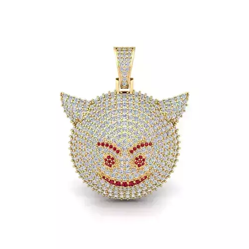 Fancy Pendent 3d model and render 