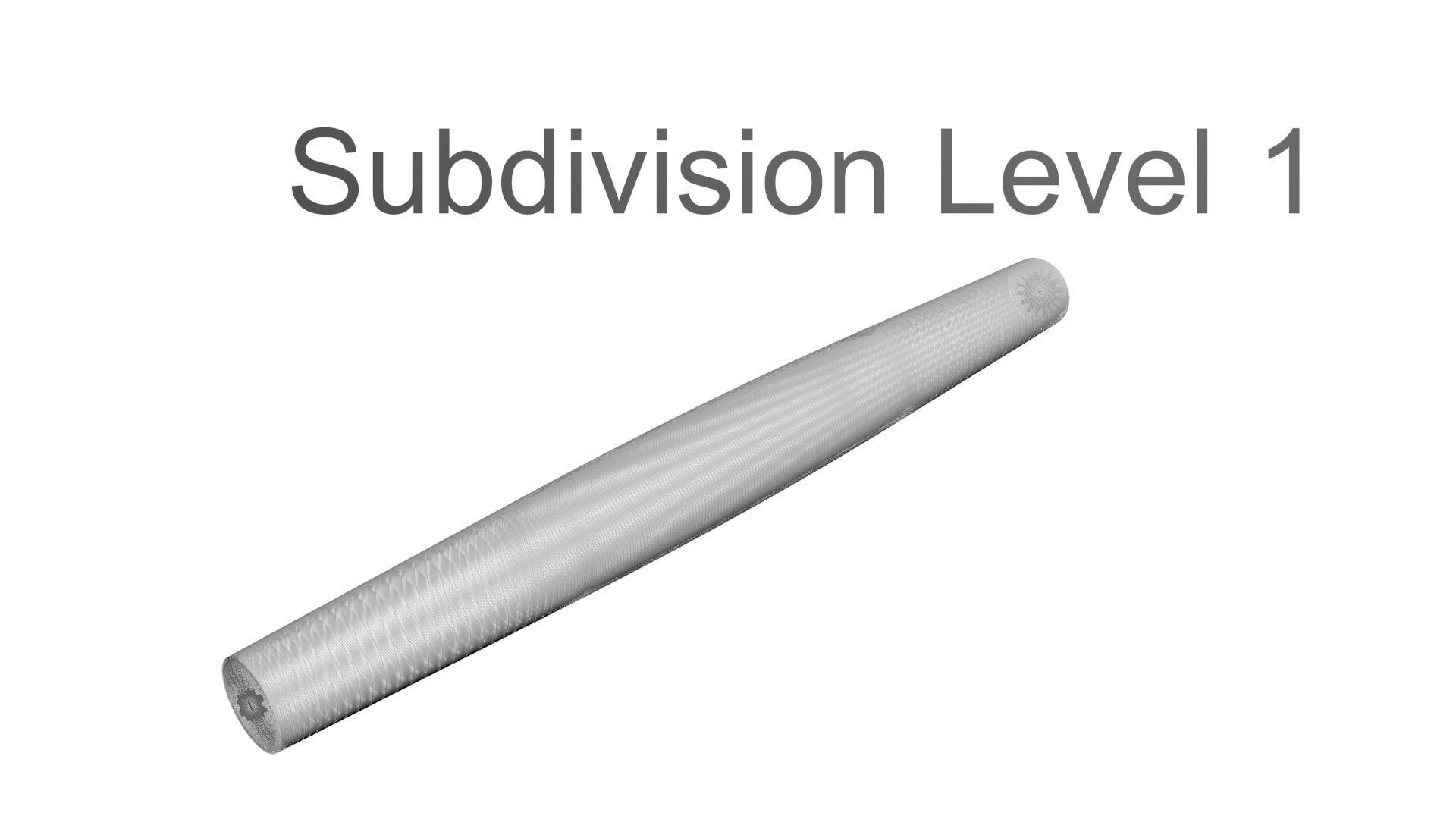 Metallic Rolling Pins Set 3D model_26