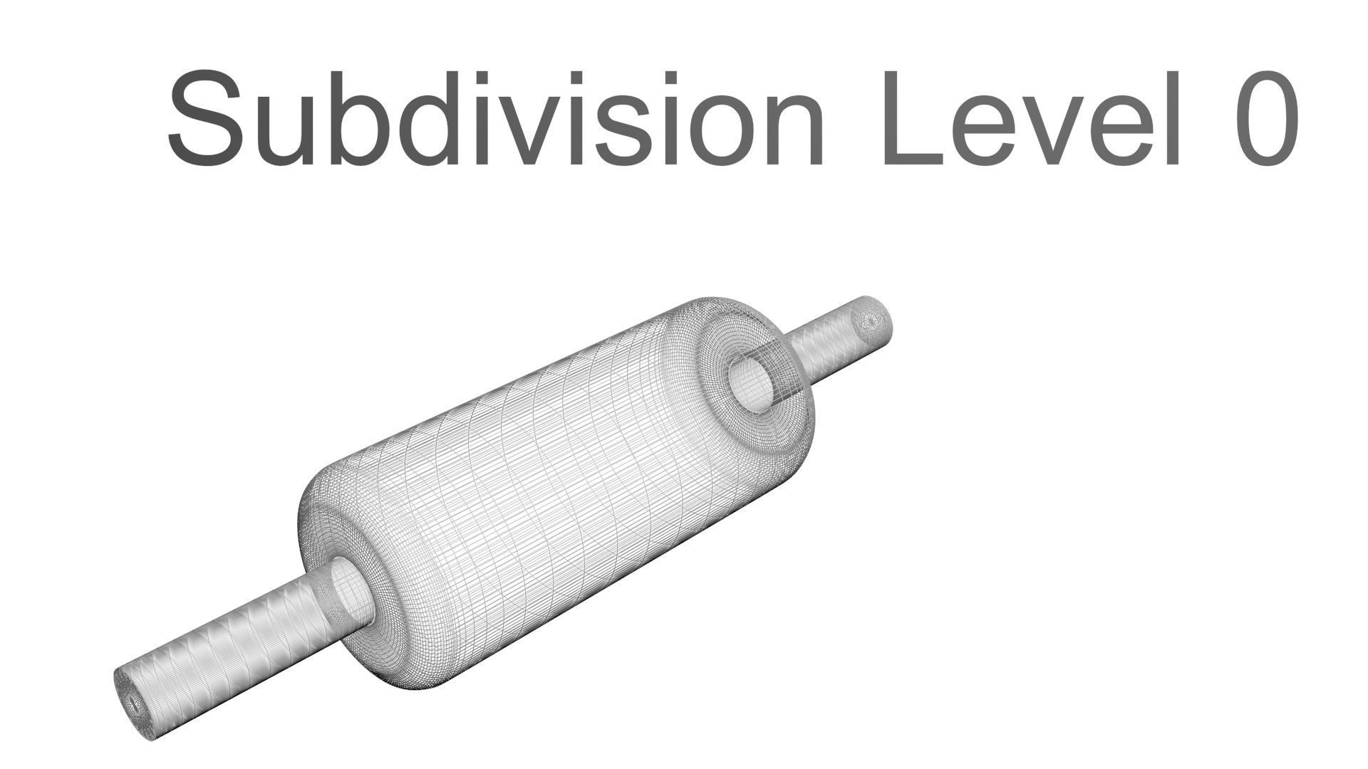 Metallic Rolling Pins Set 3D model_37