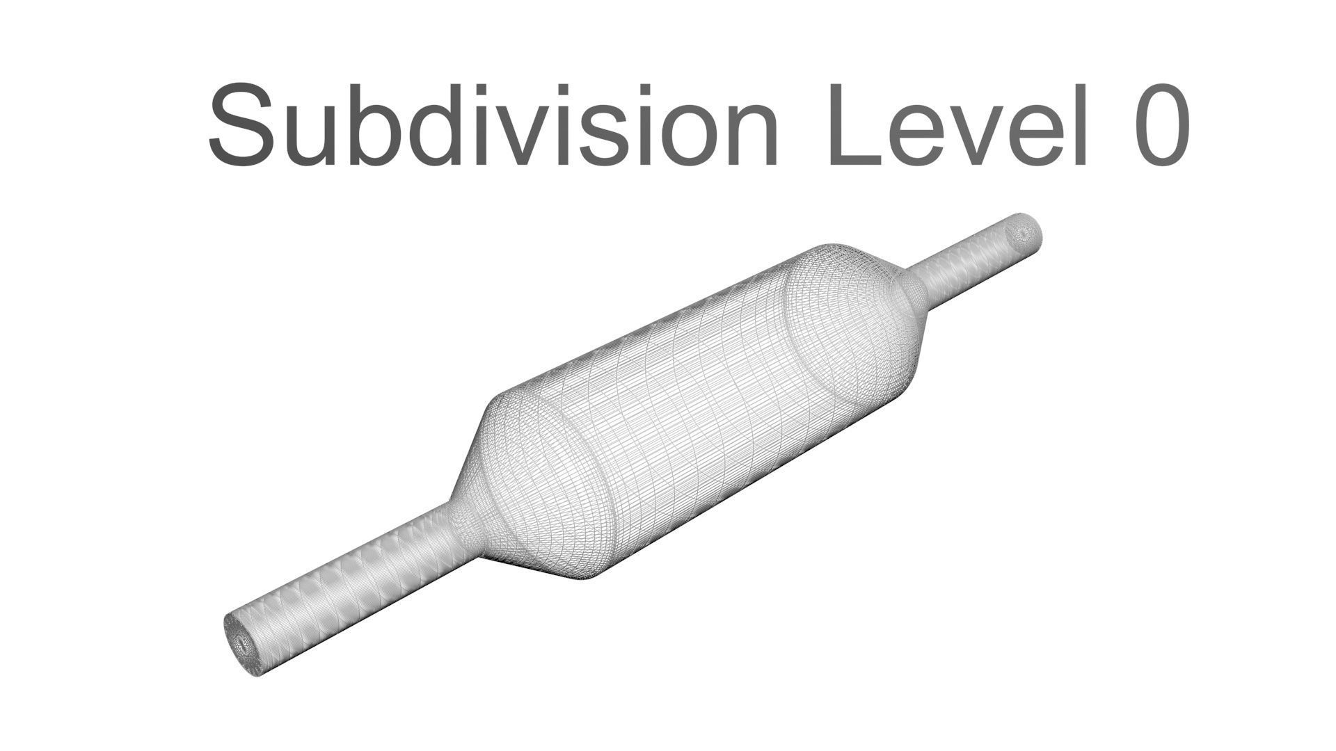 Metallic Rolling Pins Set 3D model_35