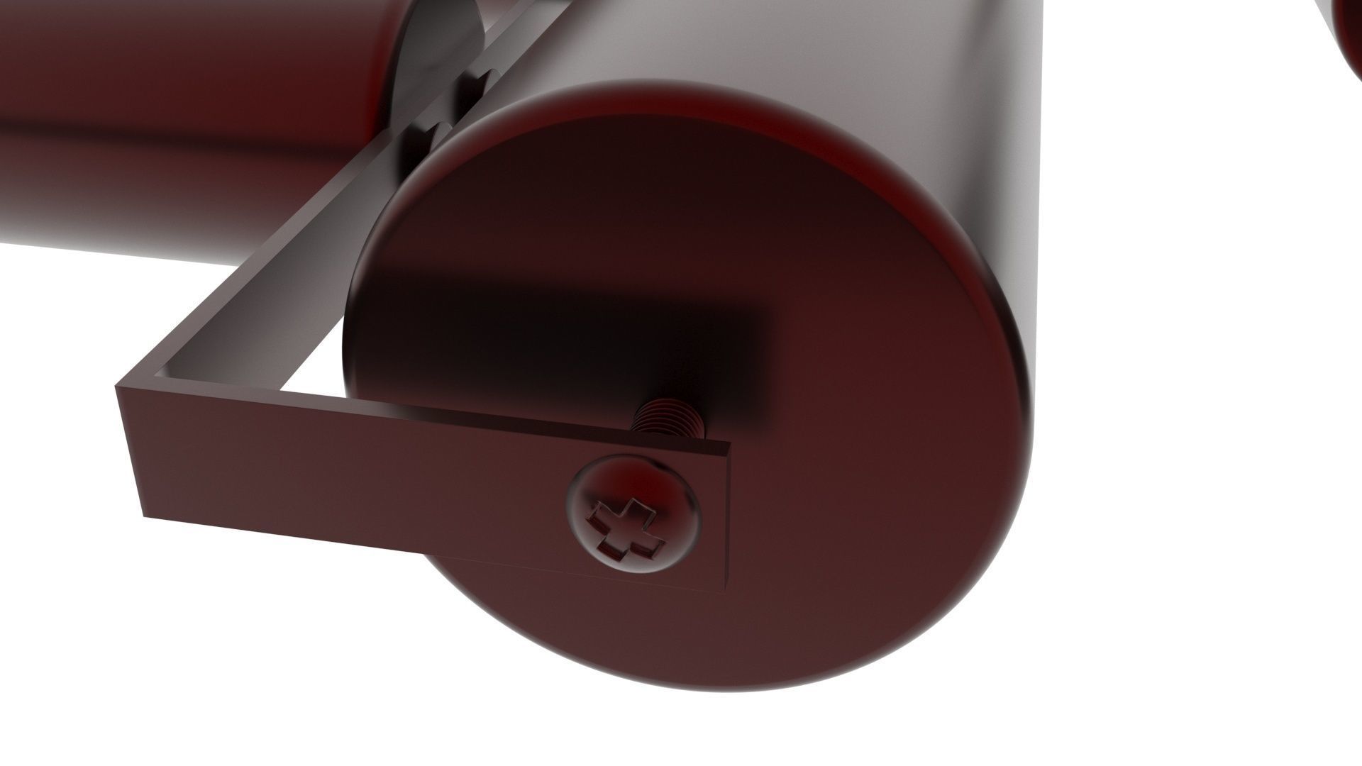 Metallic Rolling Pins Set 3D model_17