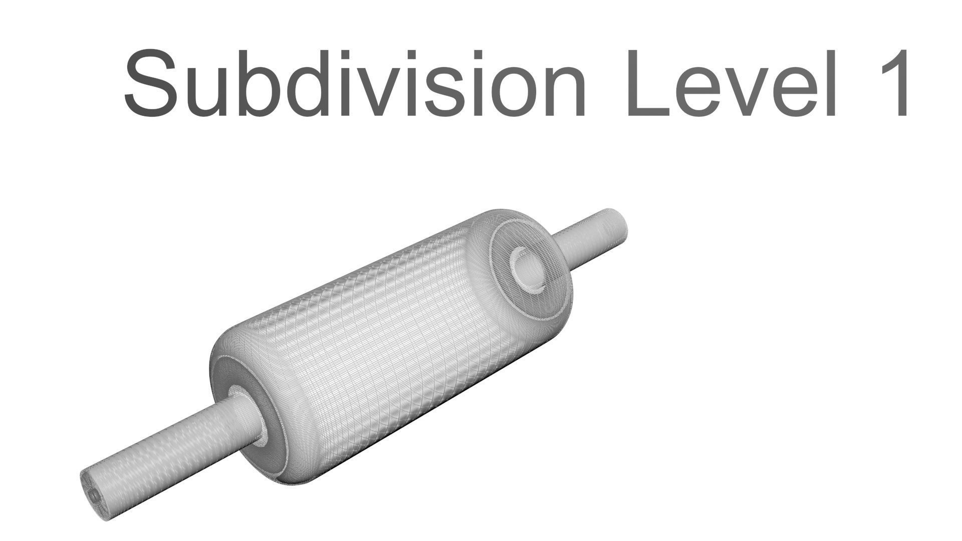 Metallic Rolling Pins Set 3D model_36