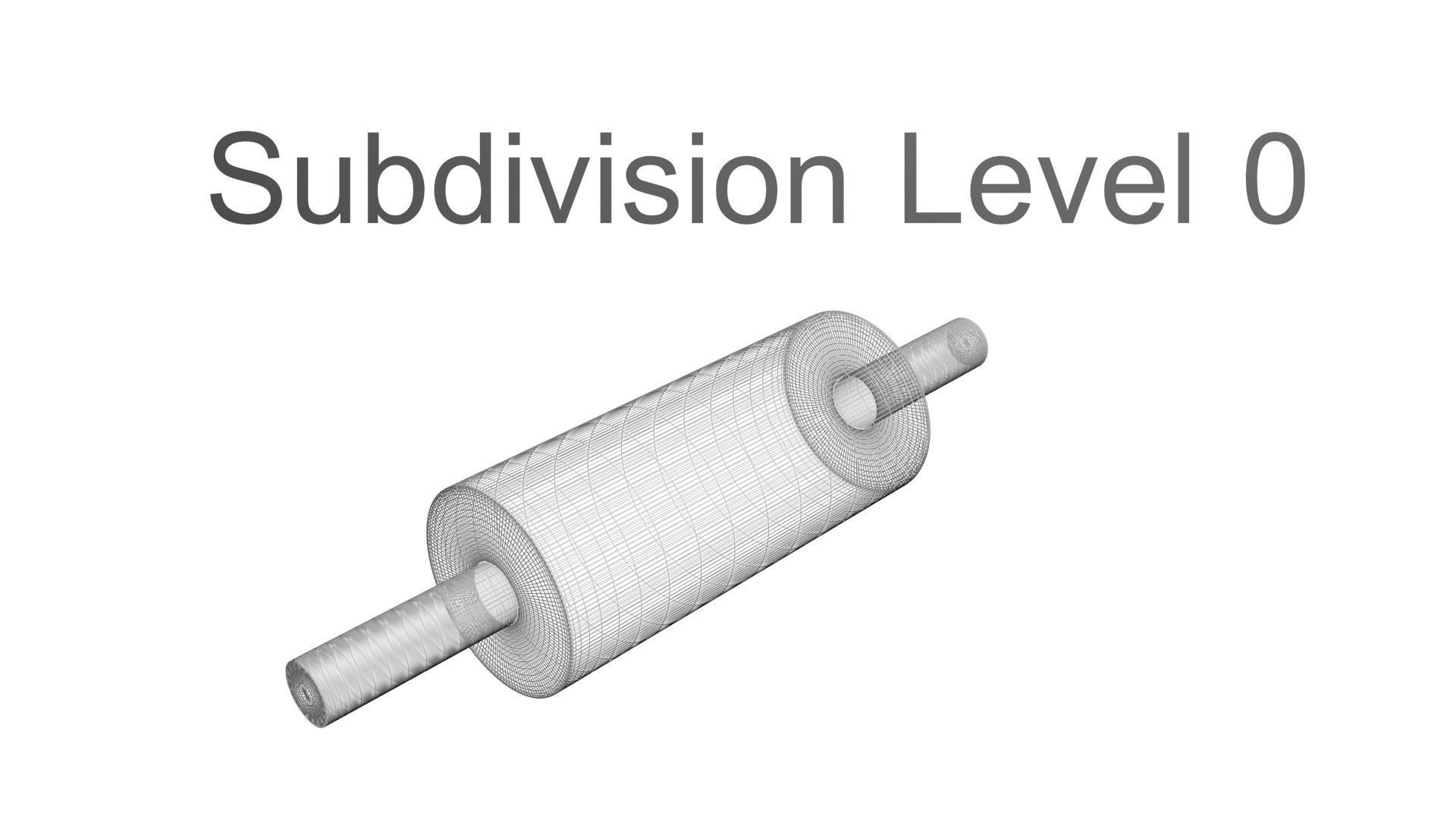 Metallic Rolling Pins Set 3D model_45