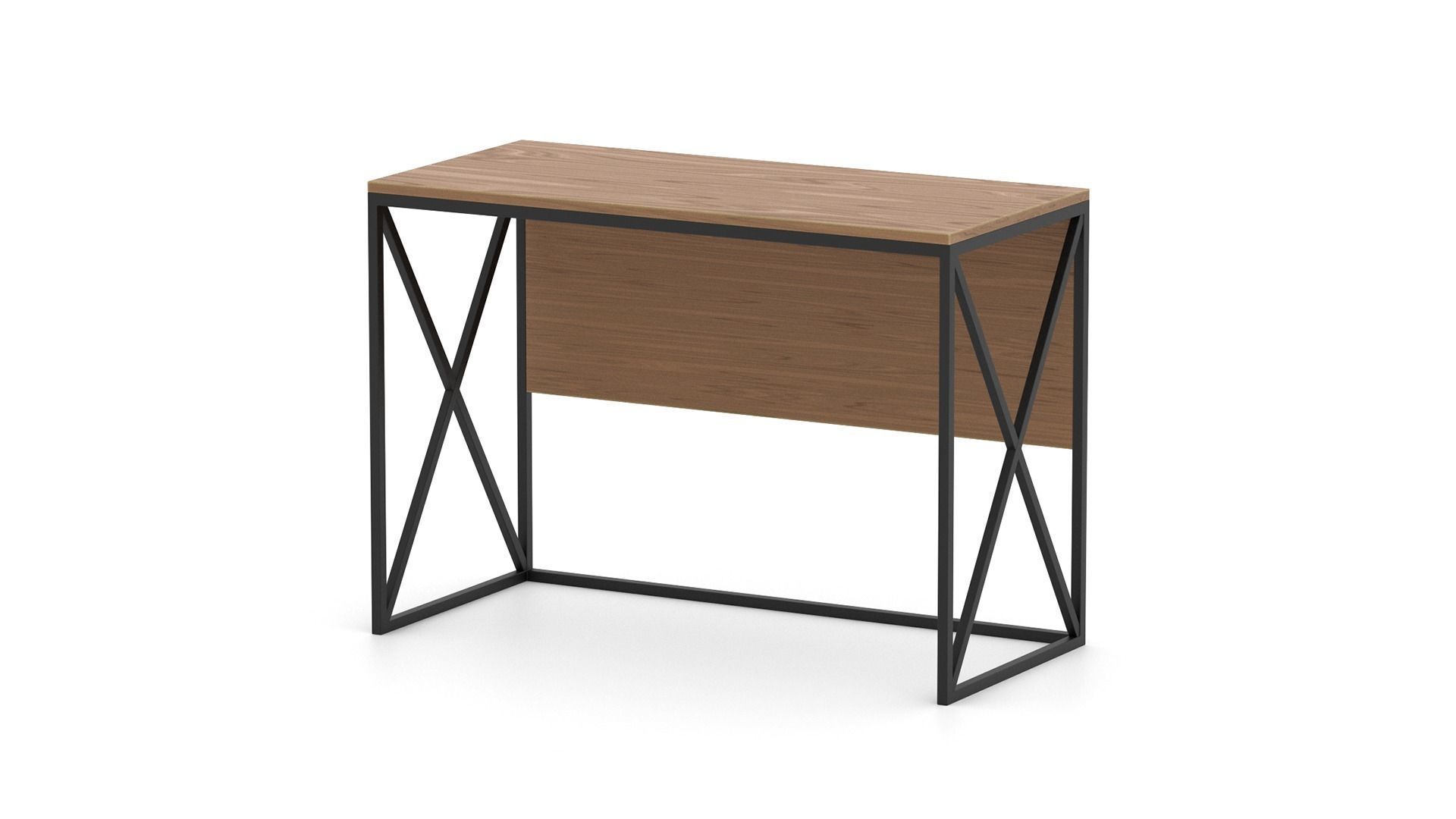 Loft Desk 3D model_1