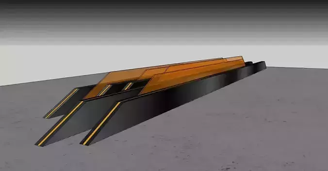 entrance monument 3D model