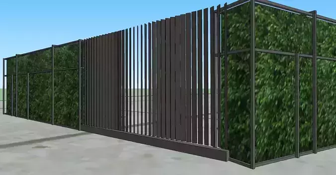 Affordable and Easy-to-Use Boundary Wall 3D Model