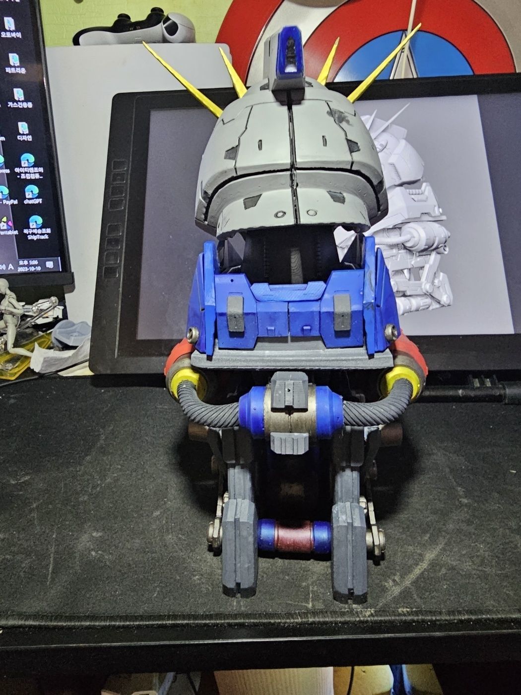 Nugundam Head 3D print model_22