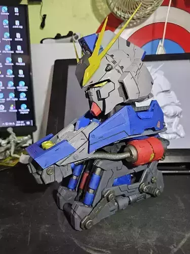 Nugundam Head 3D print model