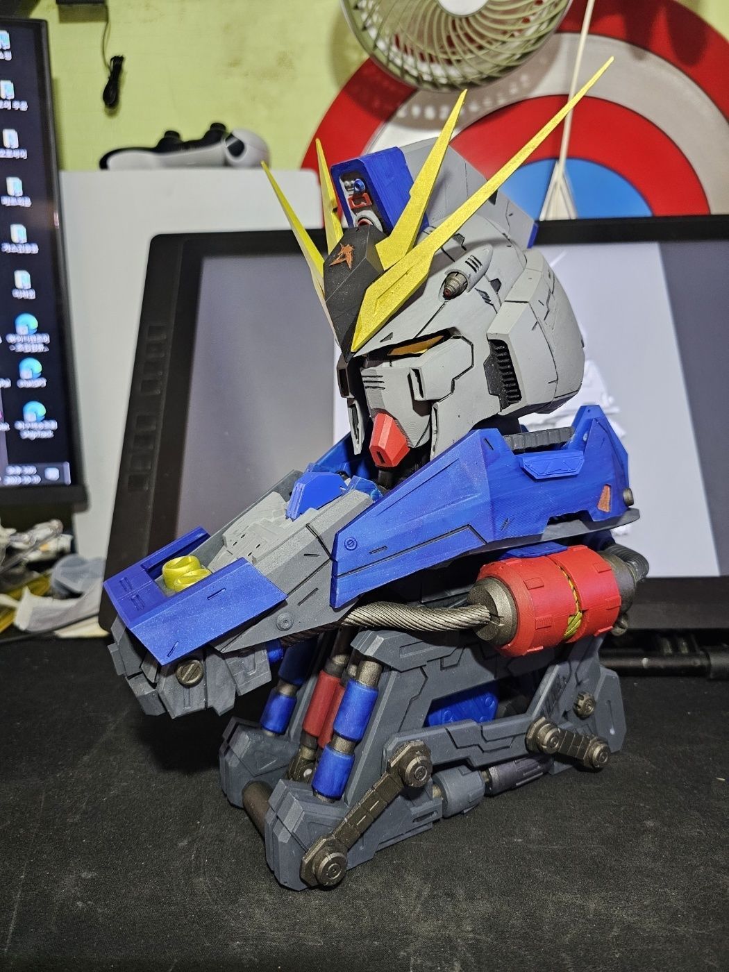 Nugundam Head 3D print model_20