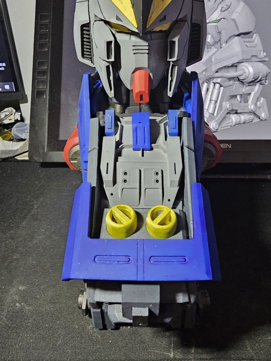 Nugundam Head 3D print model_18