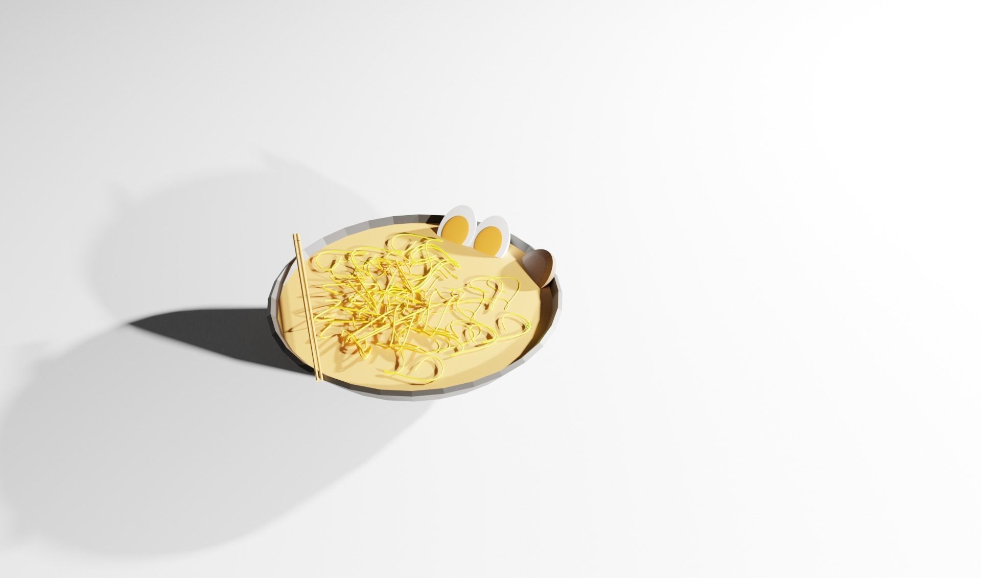 Ramen 3D model_1